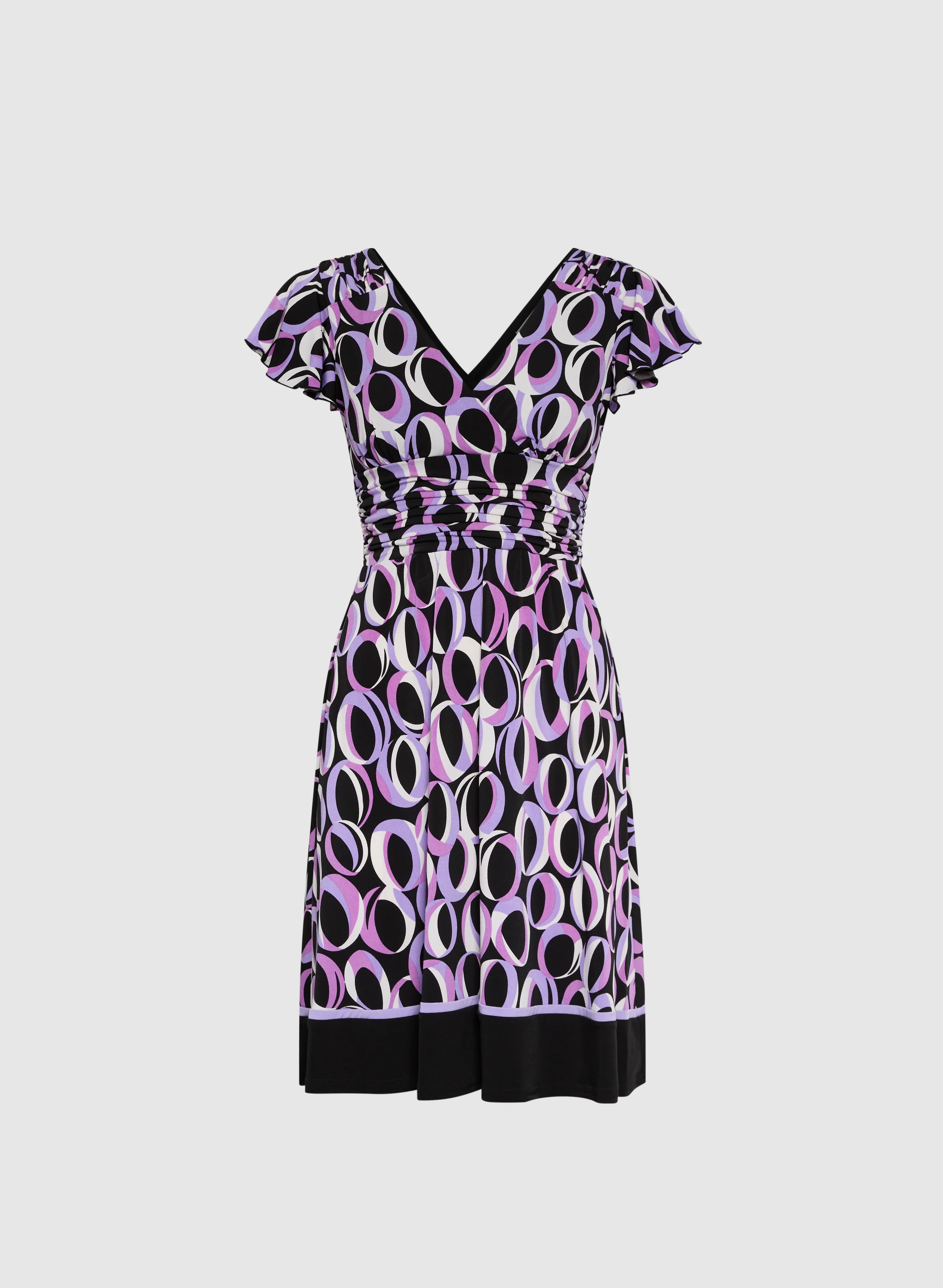 Circle Print Dress - Image 6