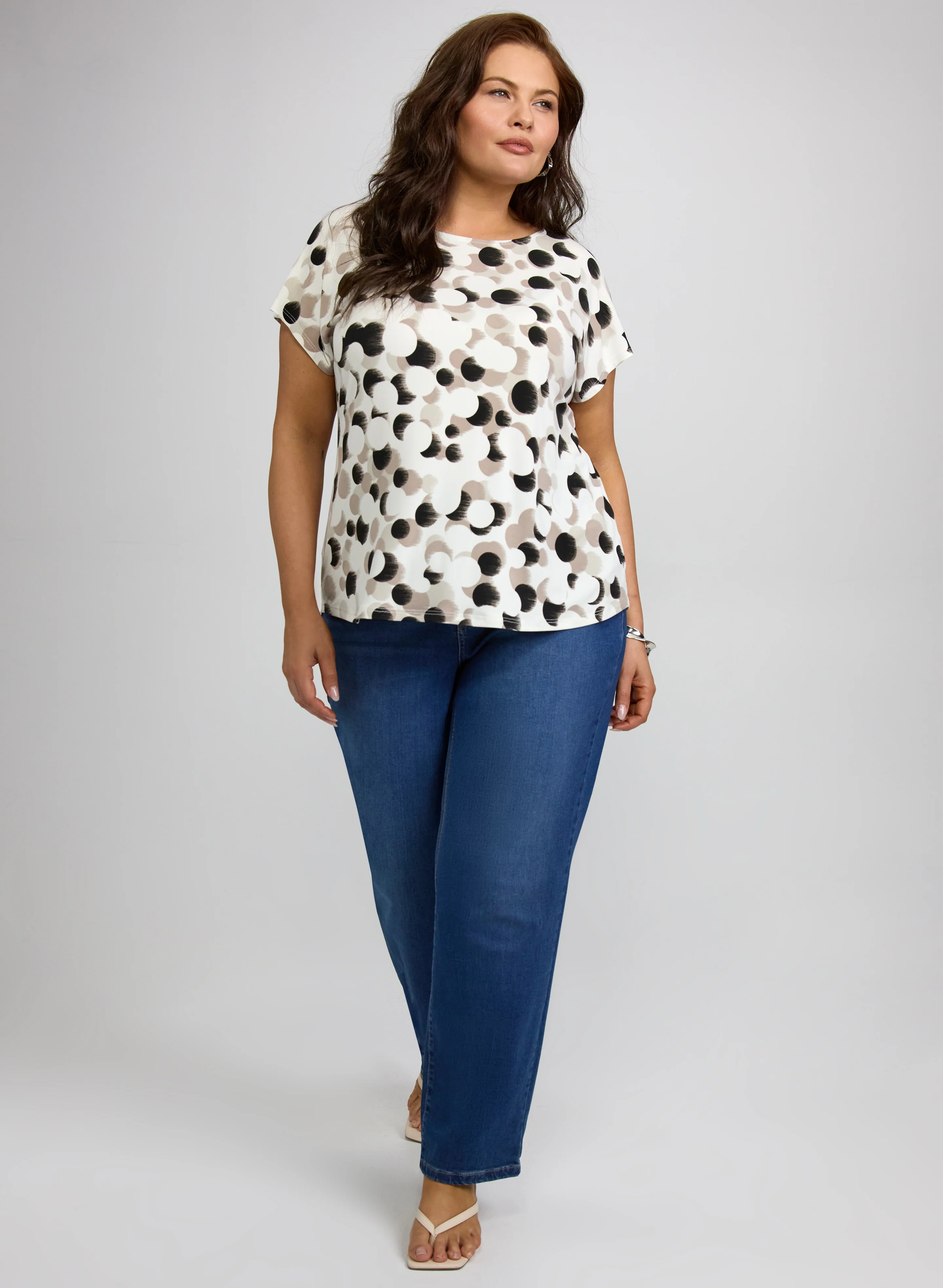 Clustered Dot Print Top - Image 3