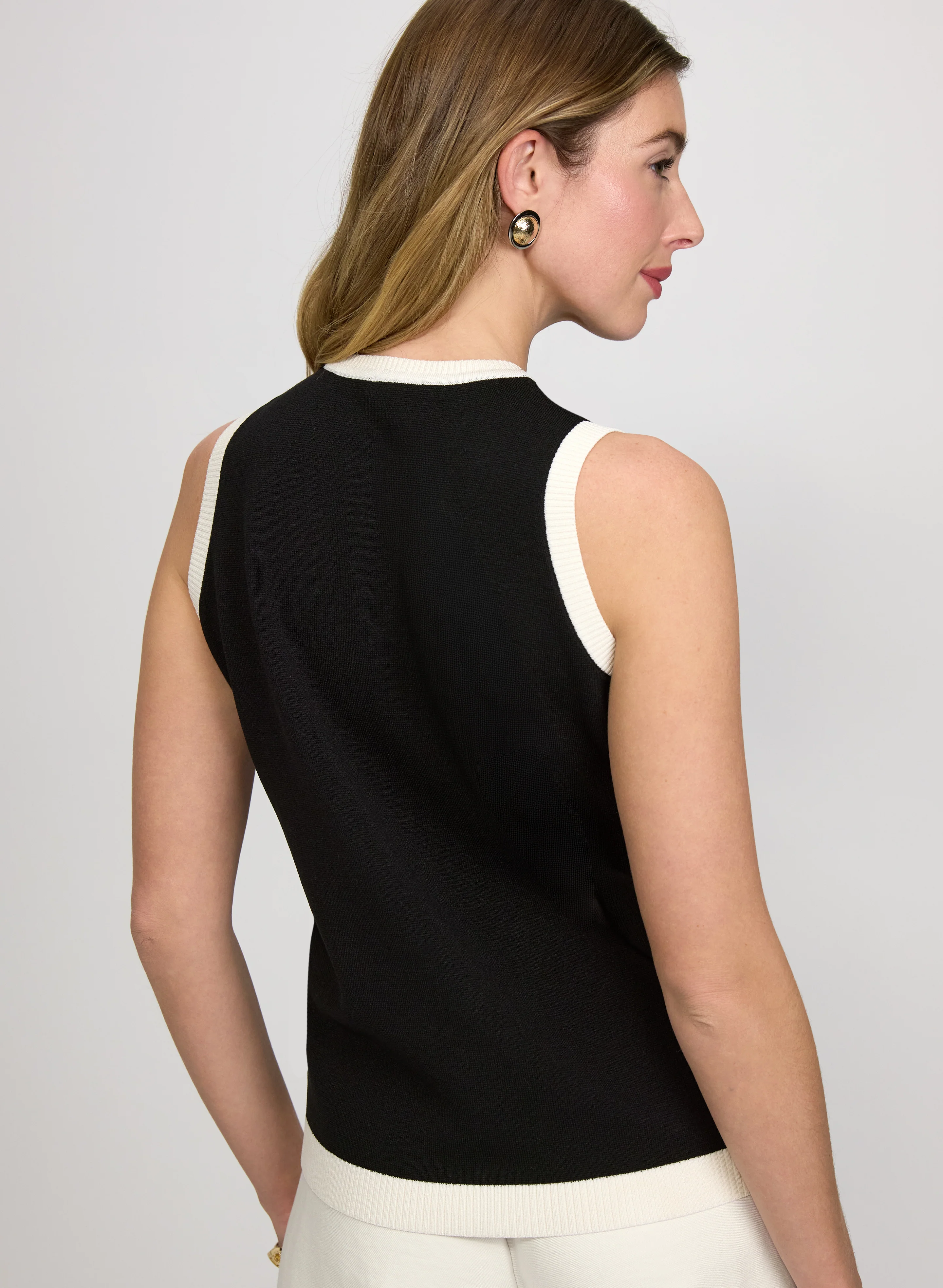 Colour Block Cardigan - Image 4