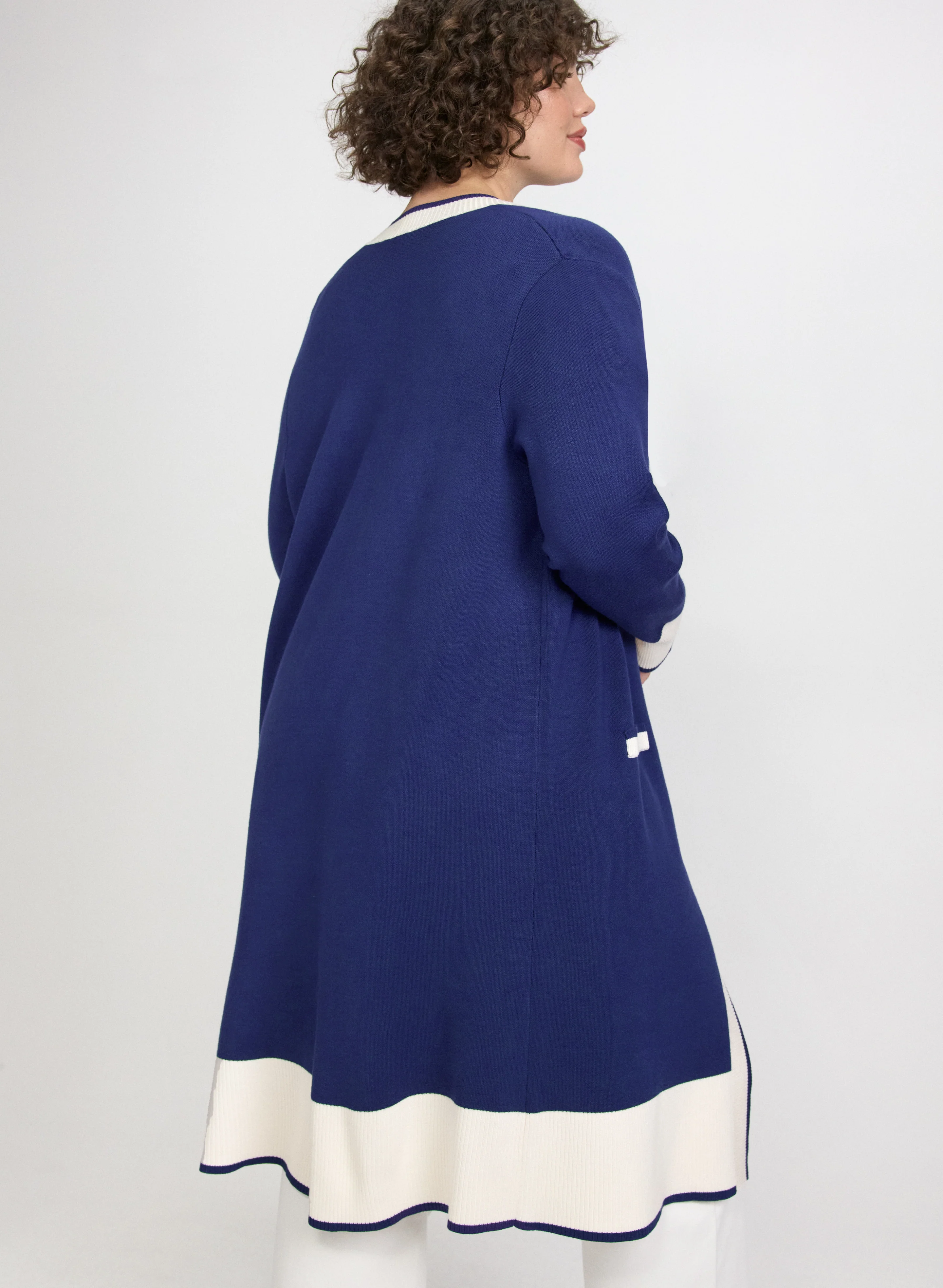 Colour Block Cardigan - Image 6