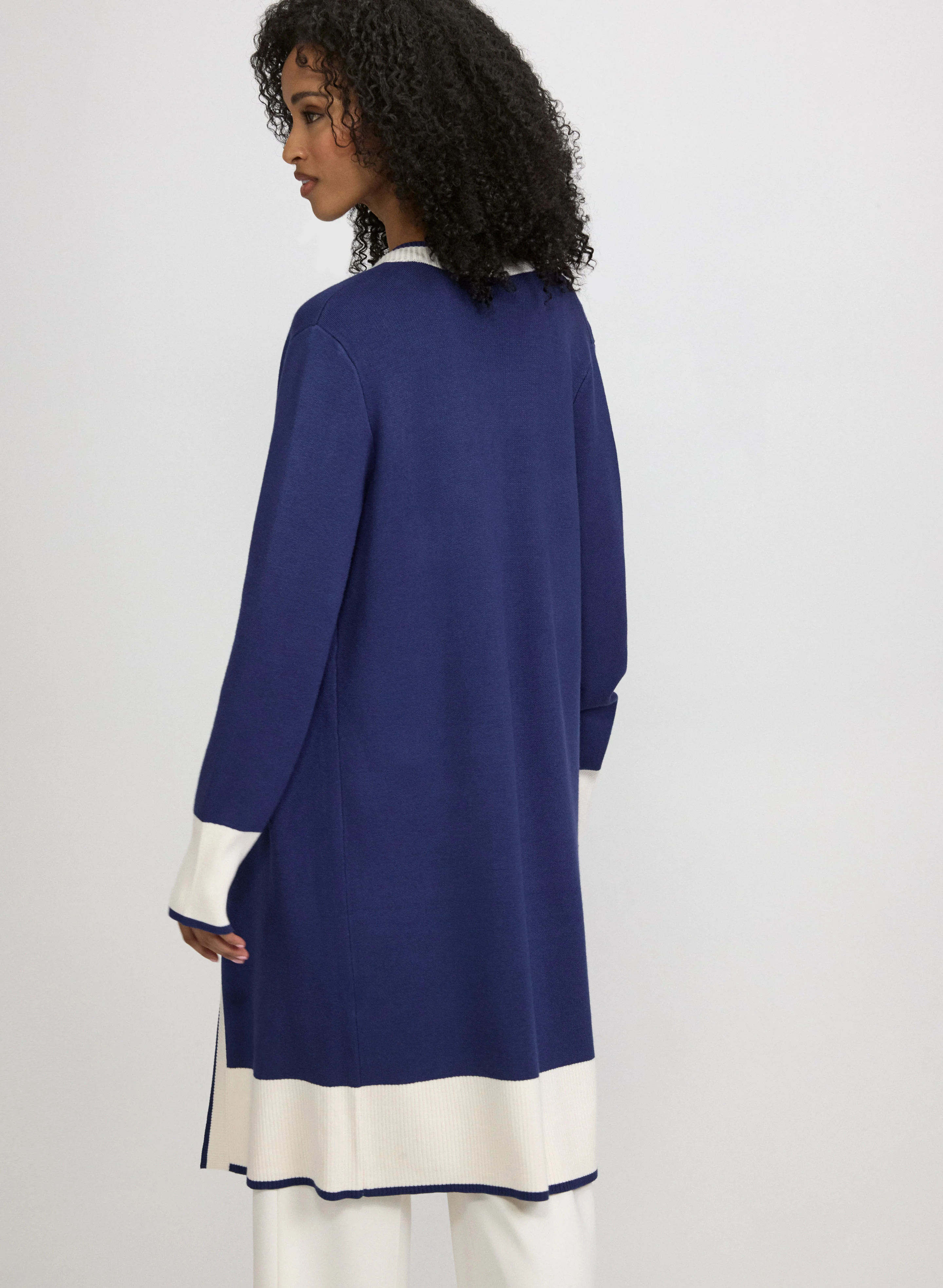 Colour Block Cardigan - Image 3