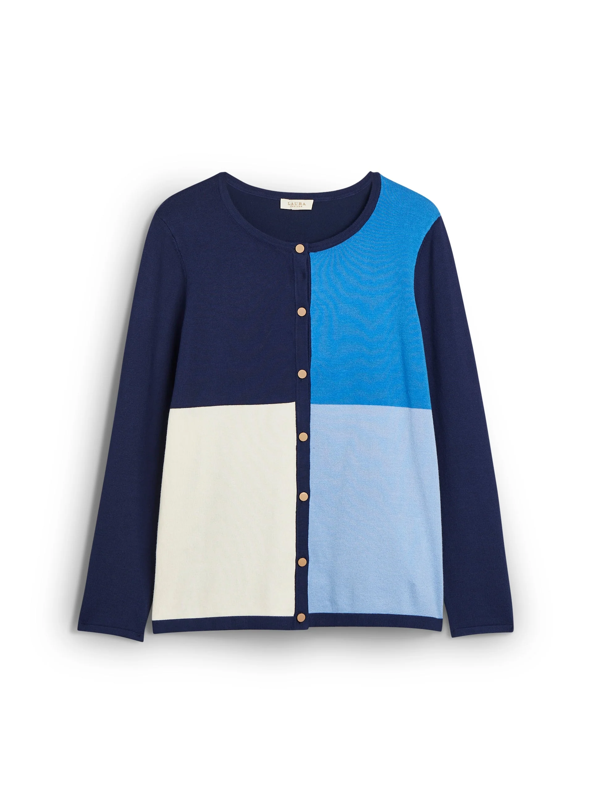 Colour Block Cardigan - Image 3