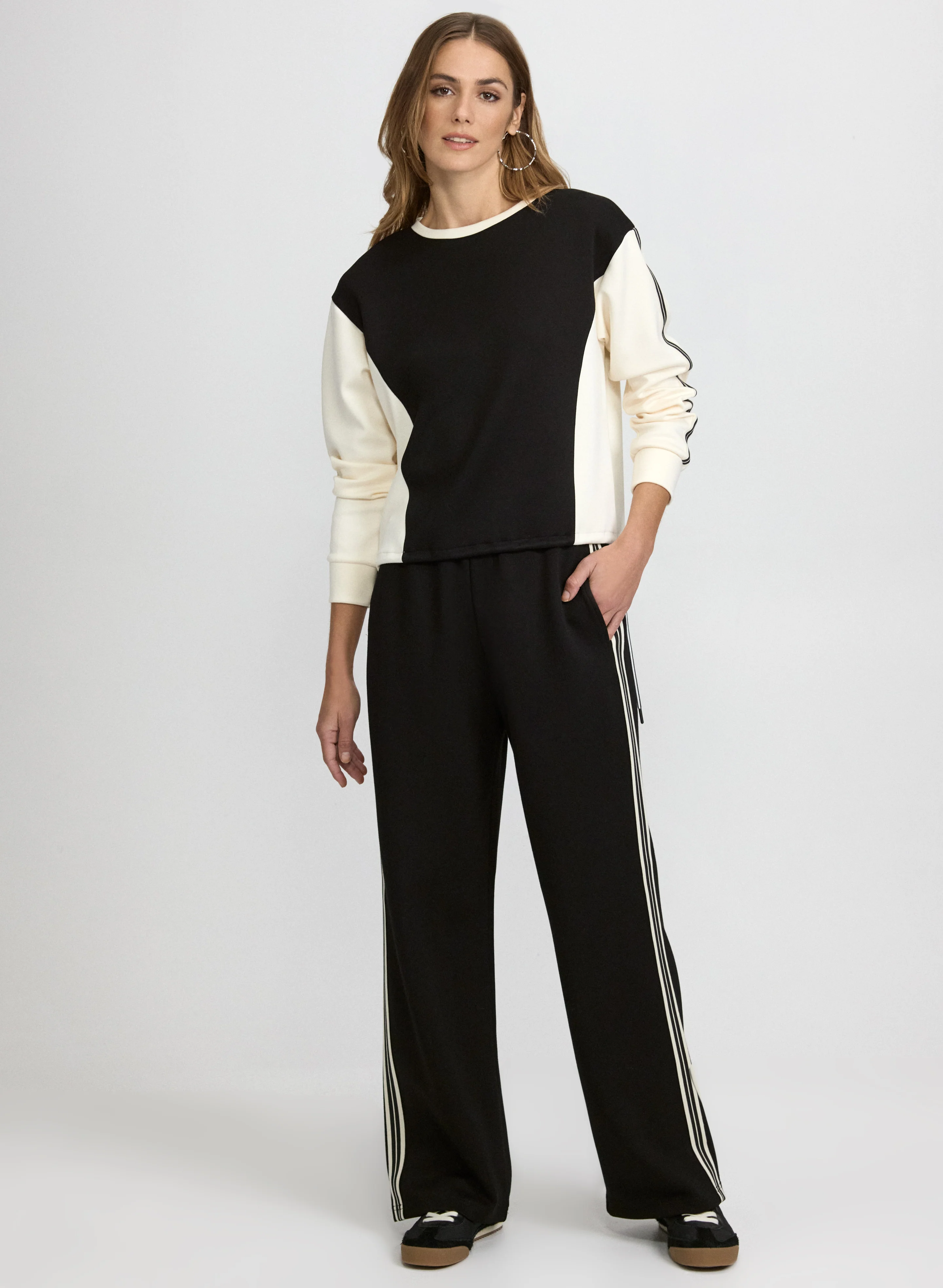 Colour Block Scuba Top - Image 6