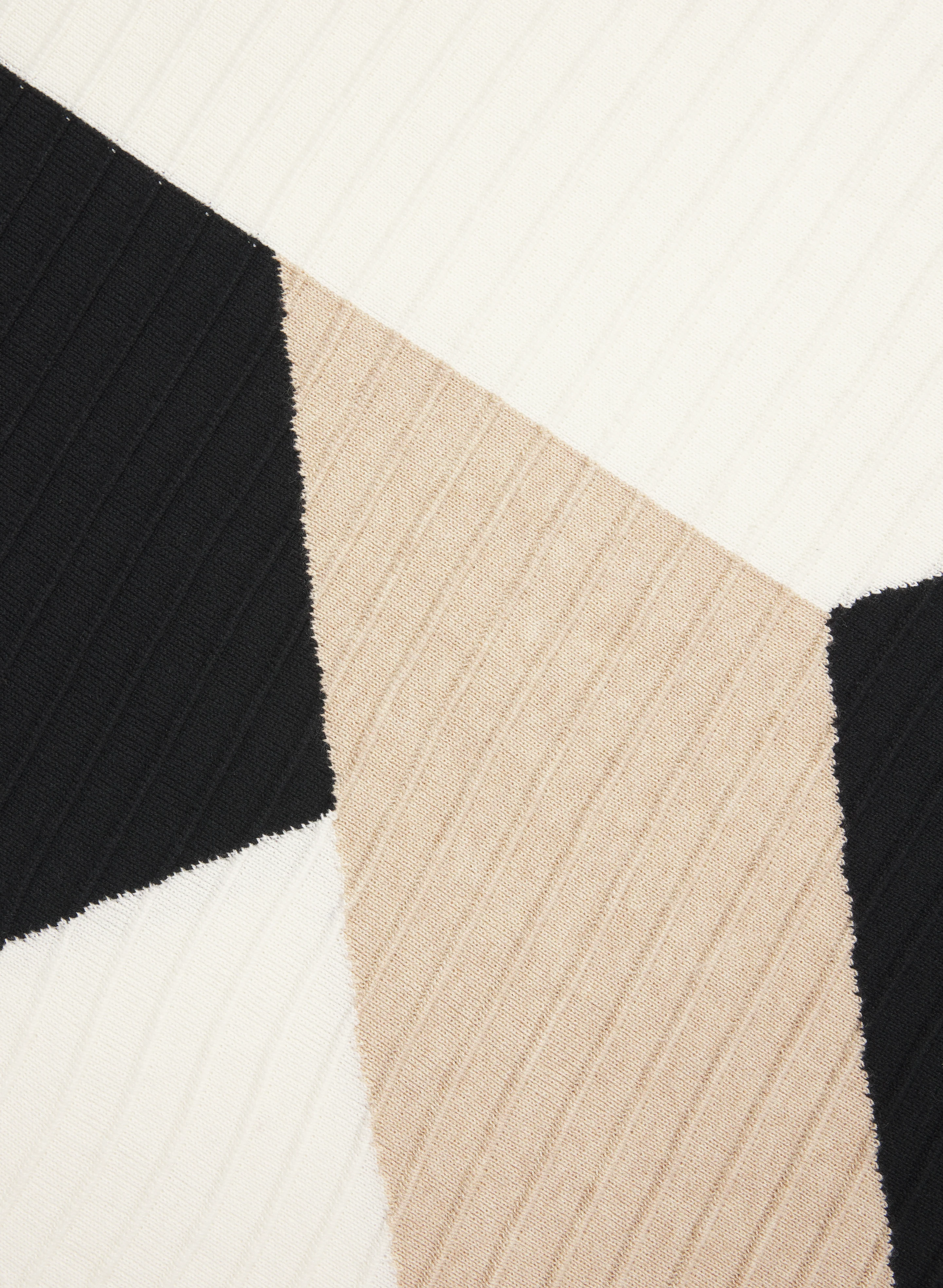 Colour Block Sweater Dress - Image 8