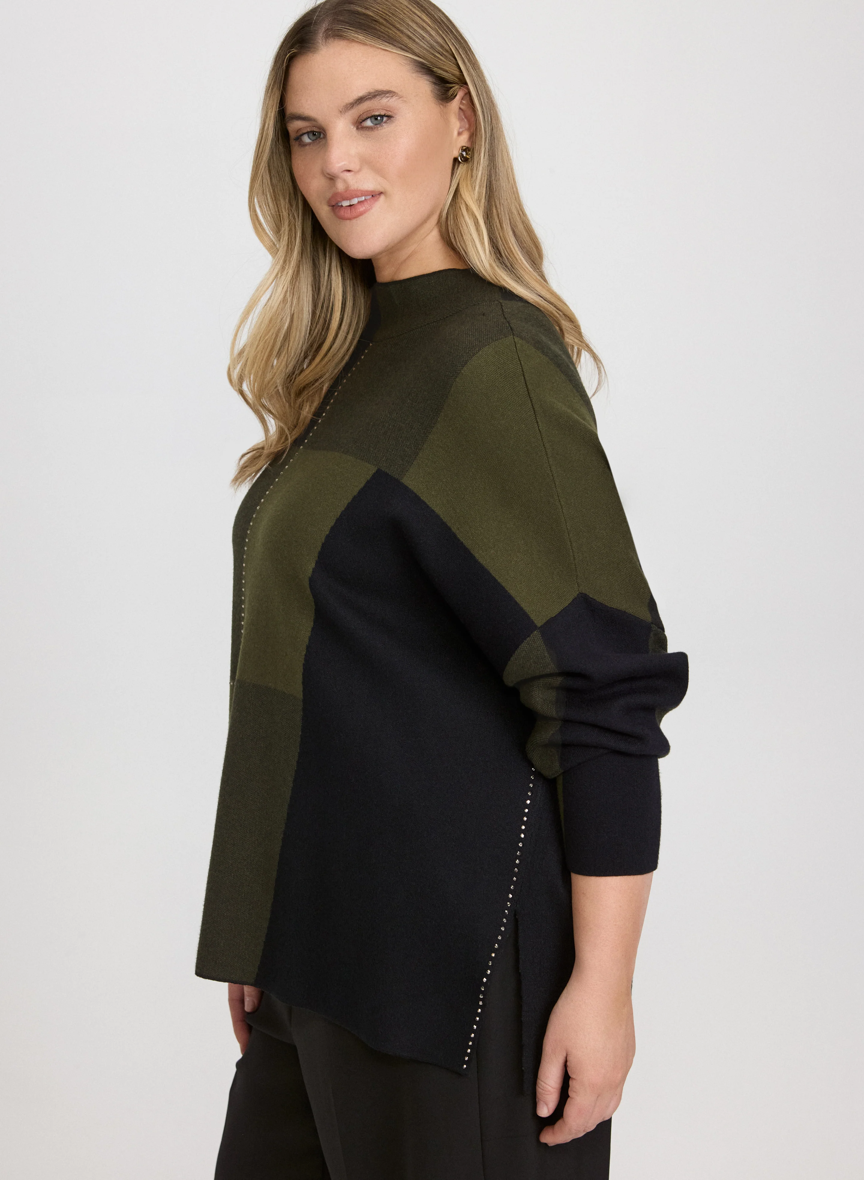 Colour Block Sweater - Image 3