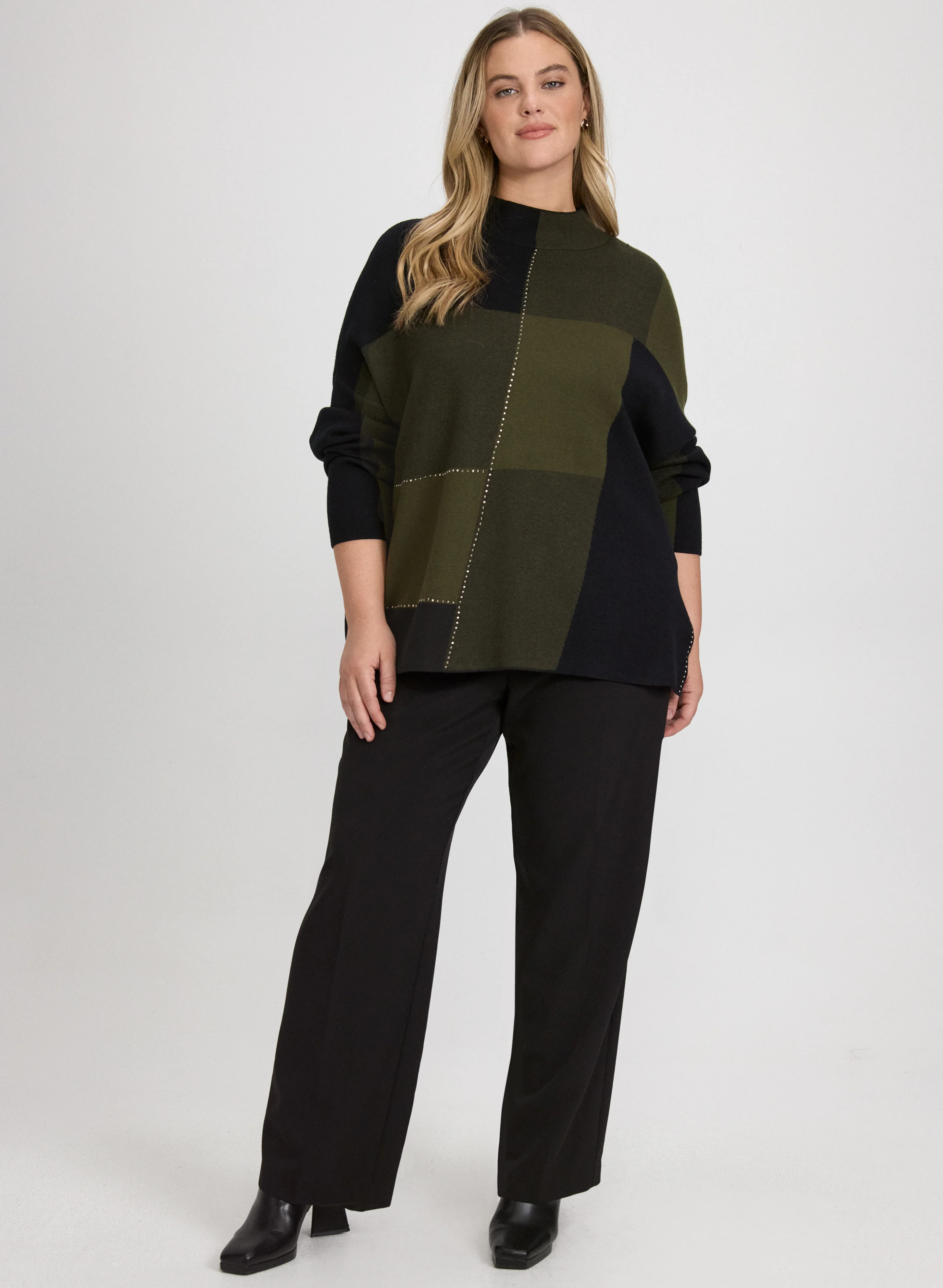 Colour Block Sweater - Image 4