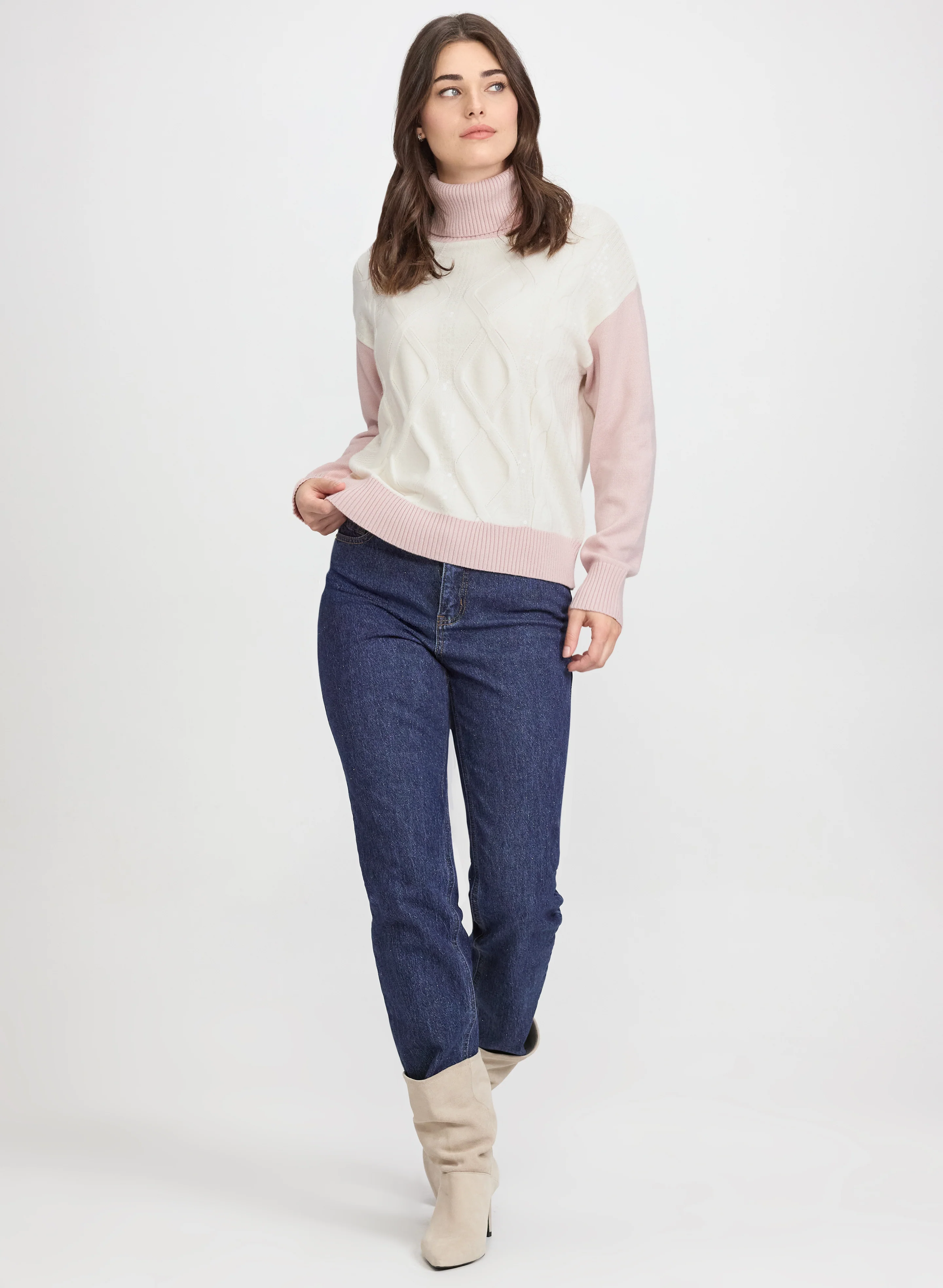 Colour Block Sweater - Image 3