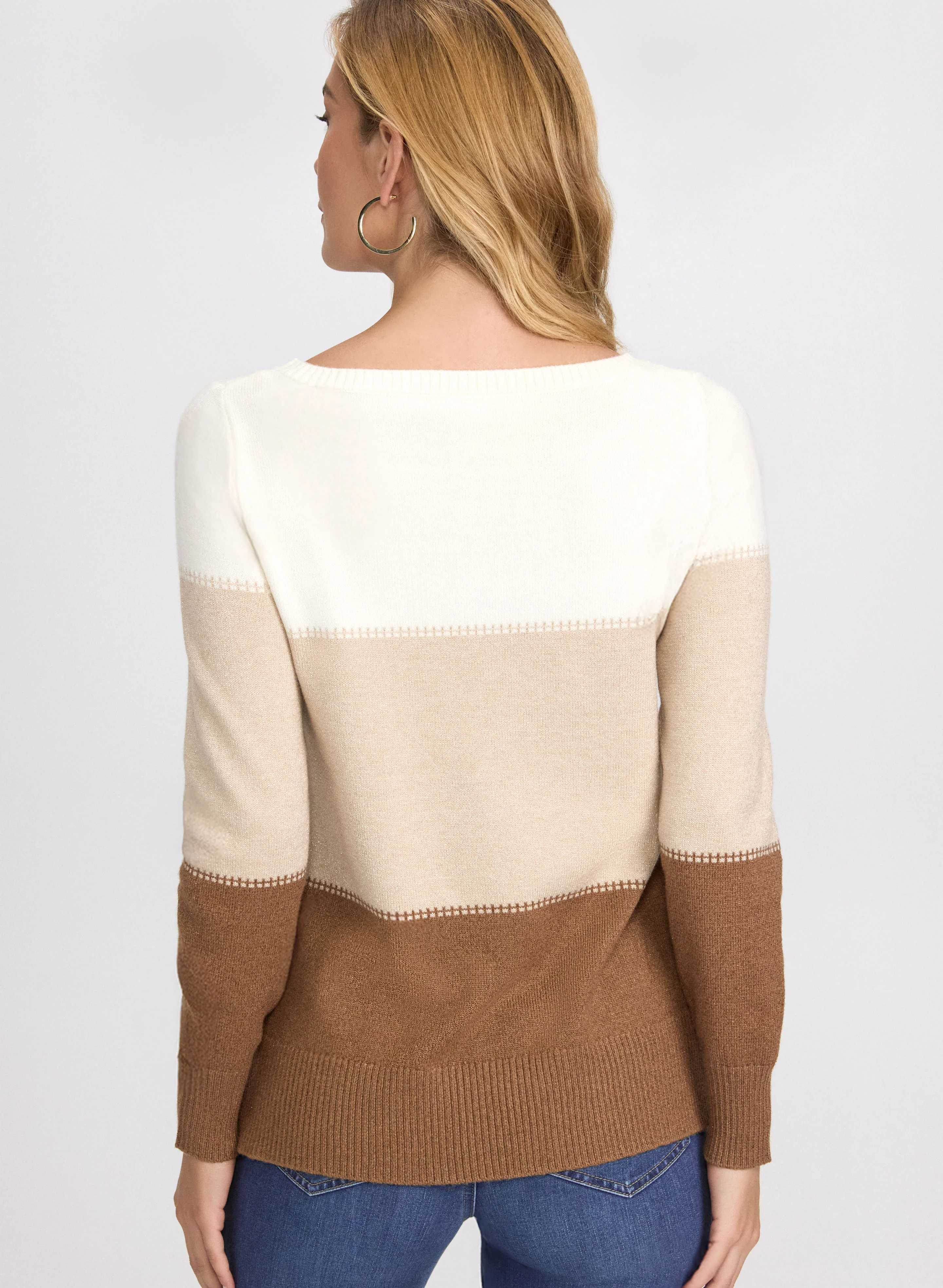 Colour Block Sweater - Image 4