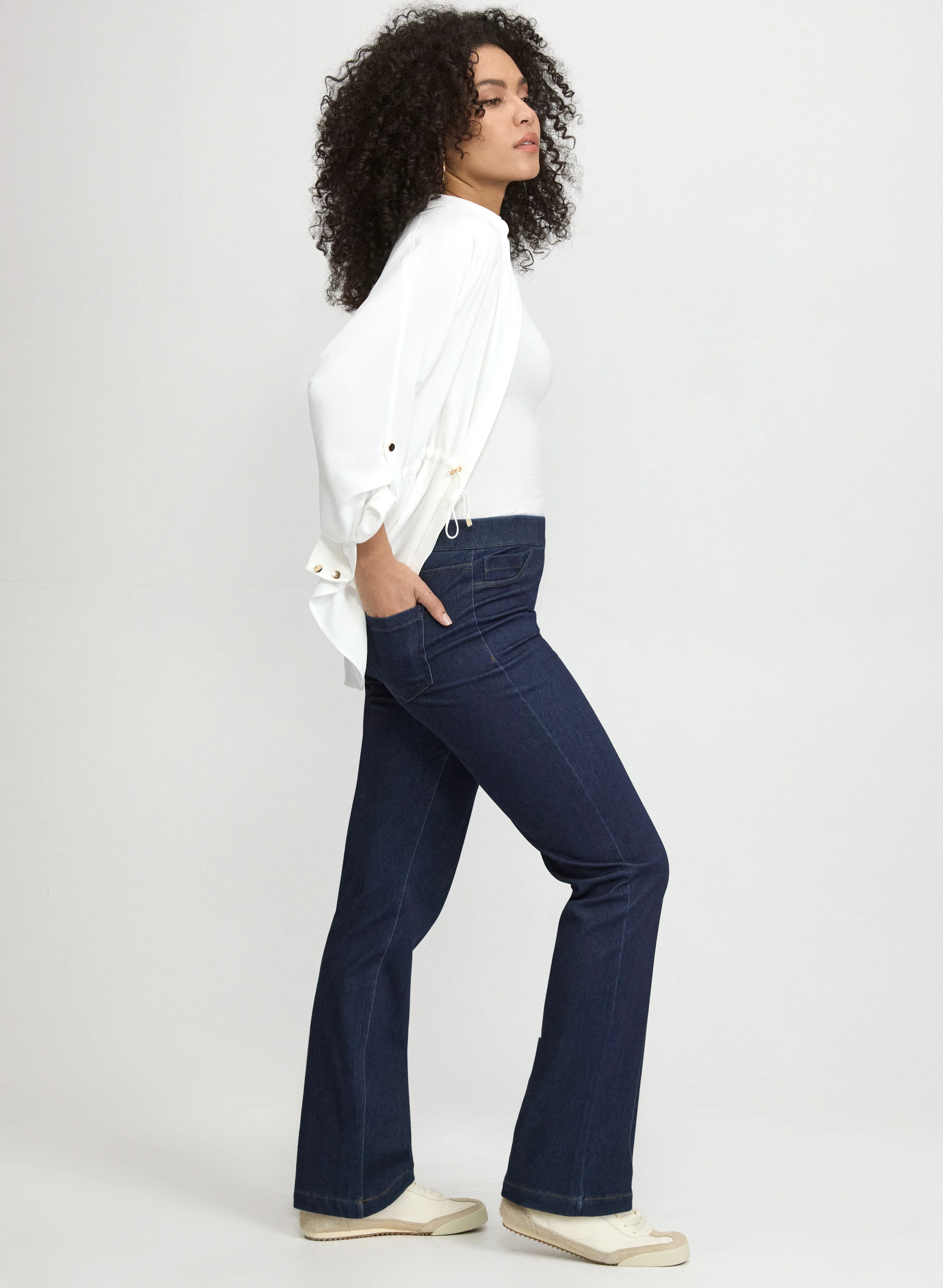 Comfort Stretch Straight-Leg Jeans - Image 5