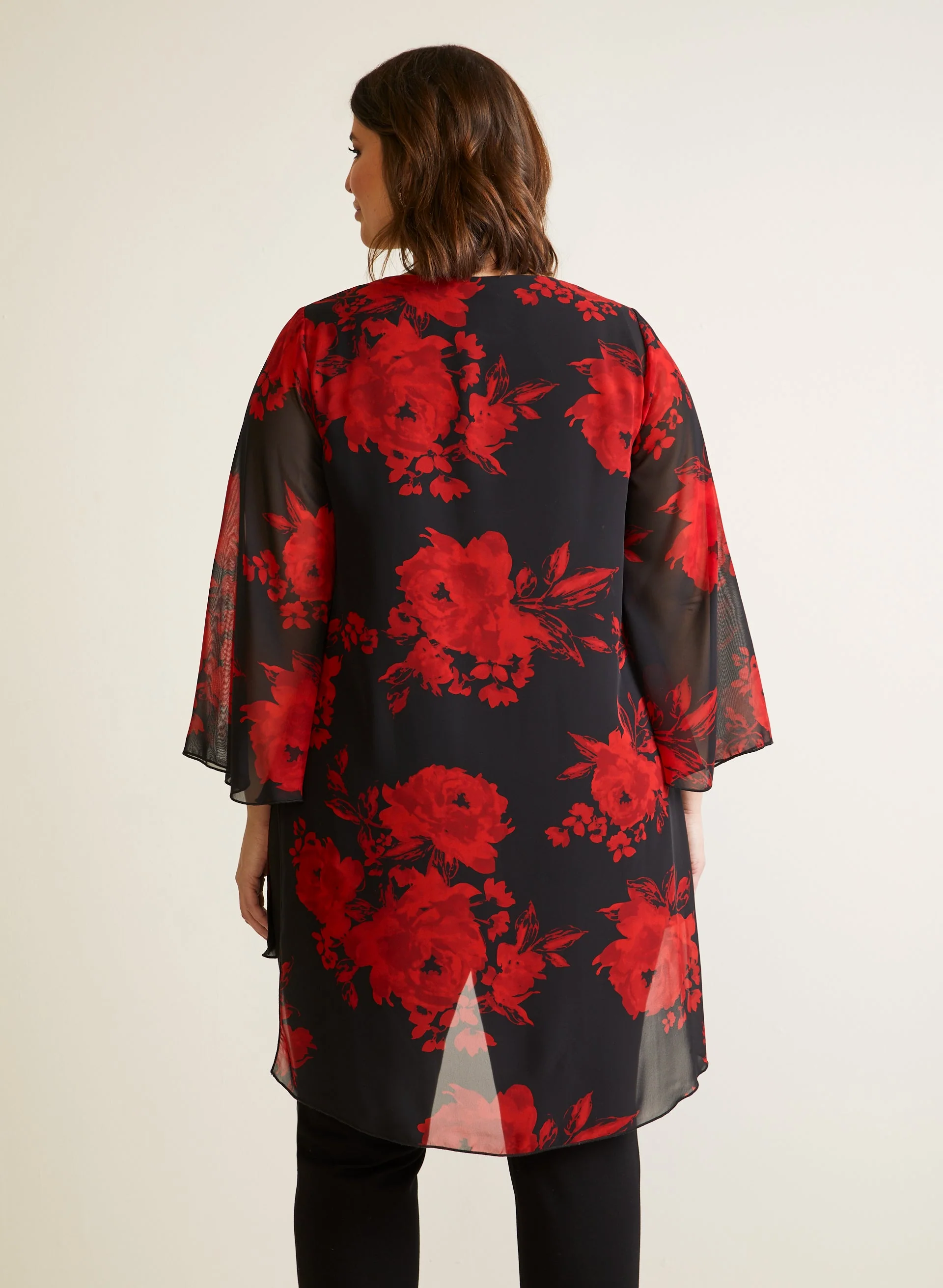 Compli K - Floral Print Tunic Blouse - Image 4