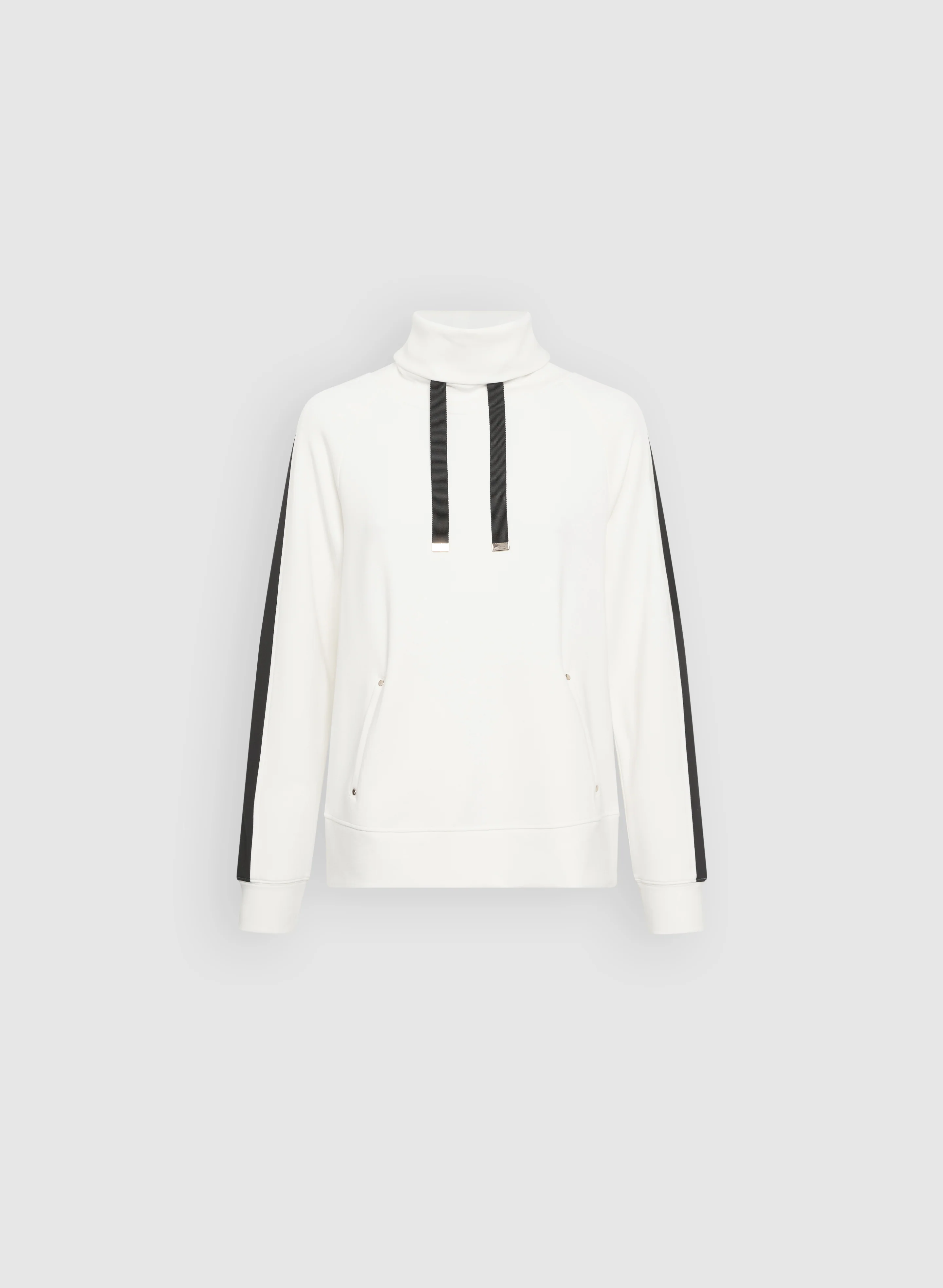Contrast Cowl Neck Pullover Top - Image 6