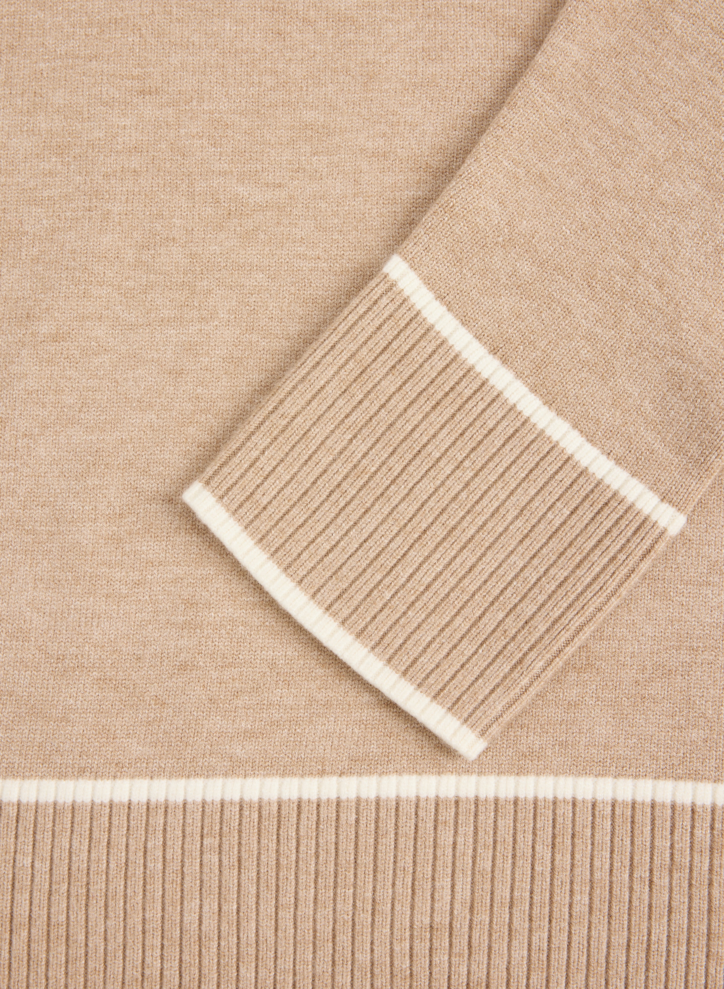 Contrast Cowl Neck Sweater - Image 7