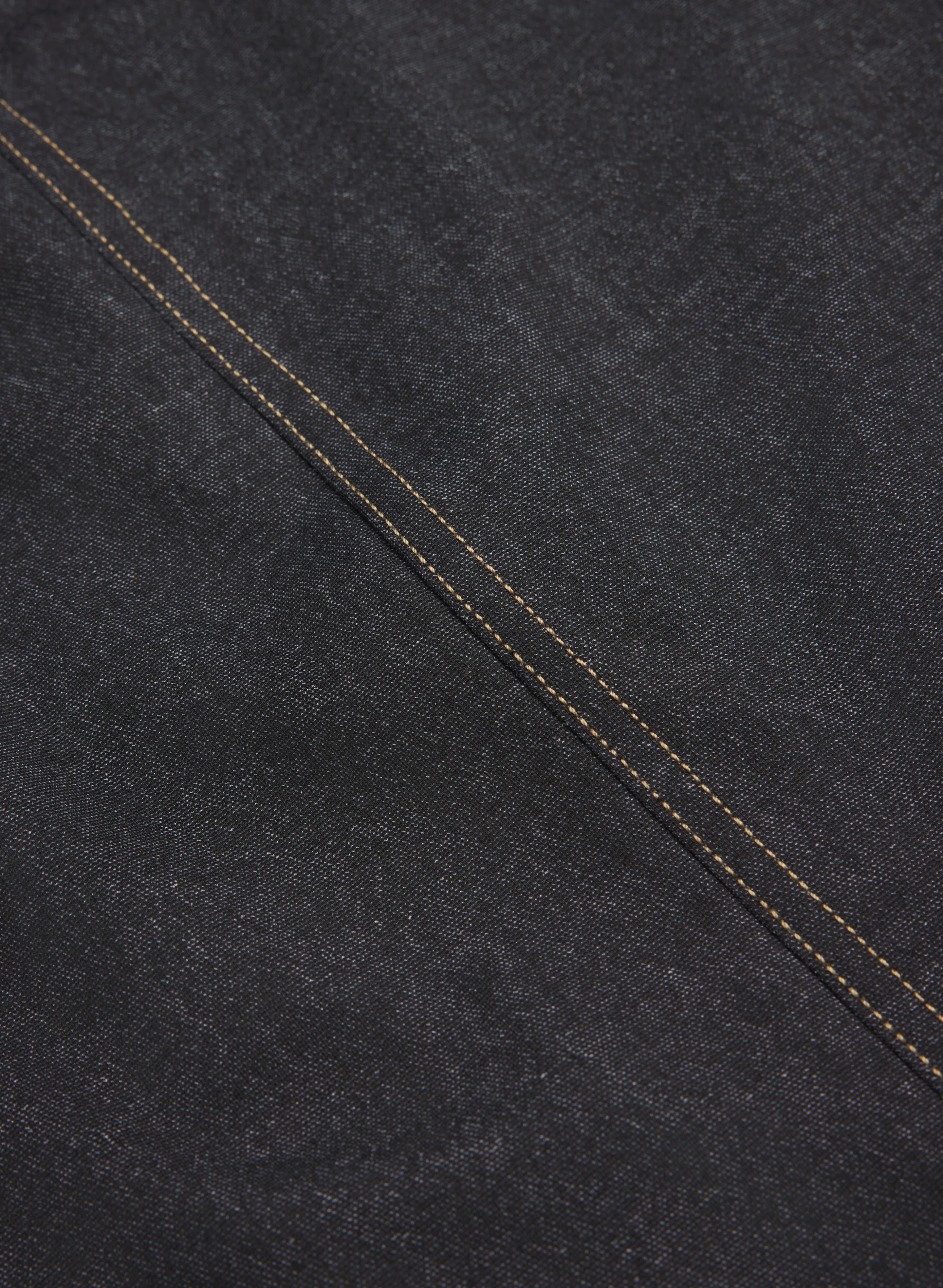 Contrast Seam Pencil Skirt - Image 7