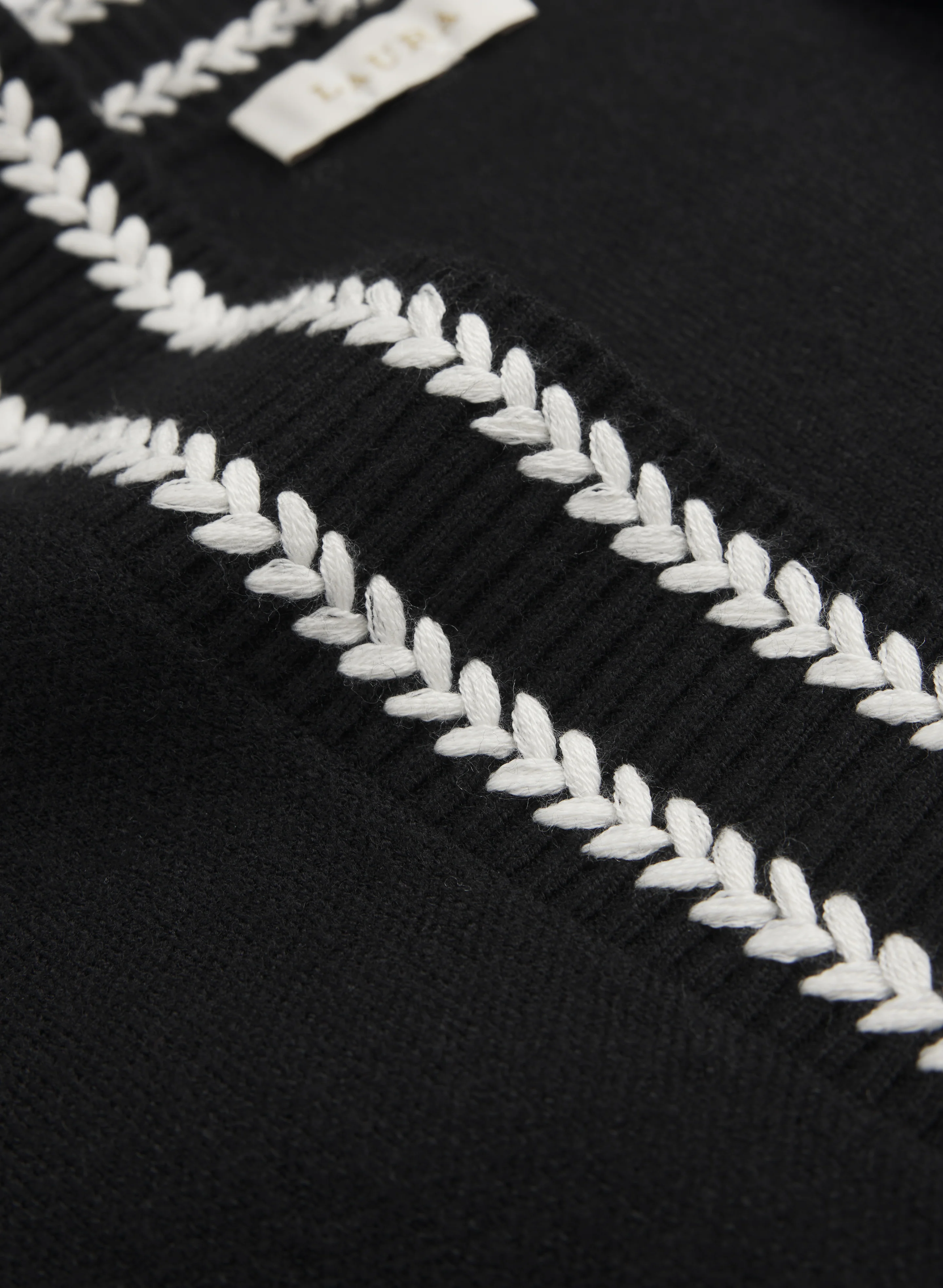 Contrast Stitch Cardigan - Image 7