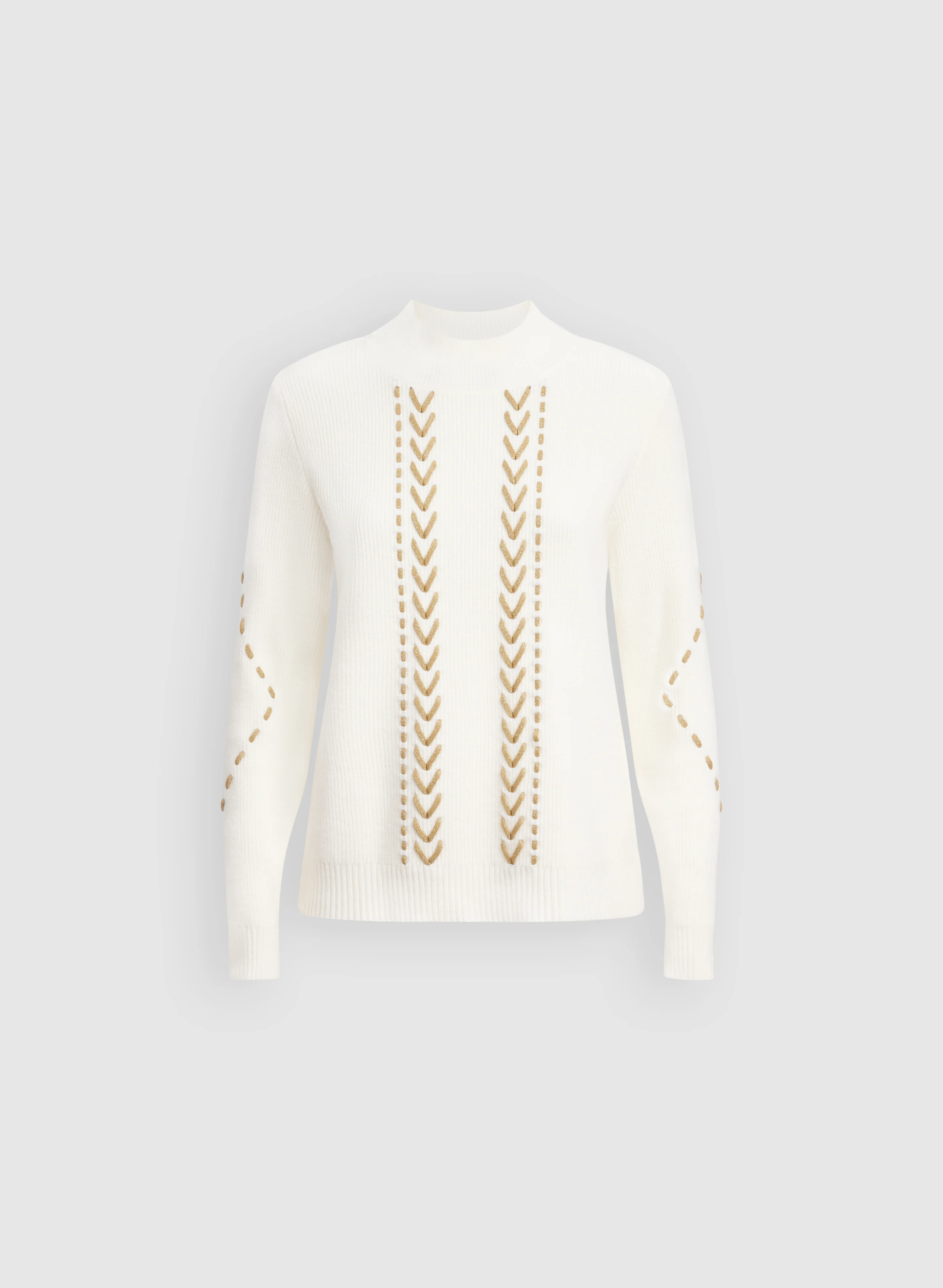 Contrast Stitch Sweater - Image 6