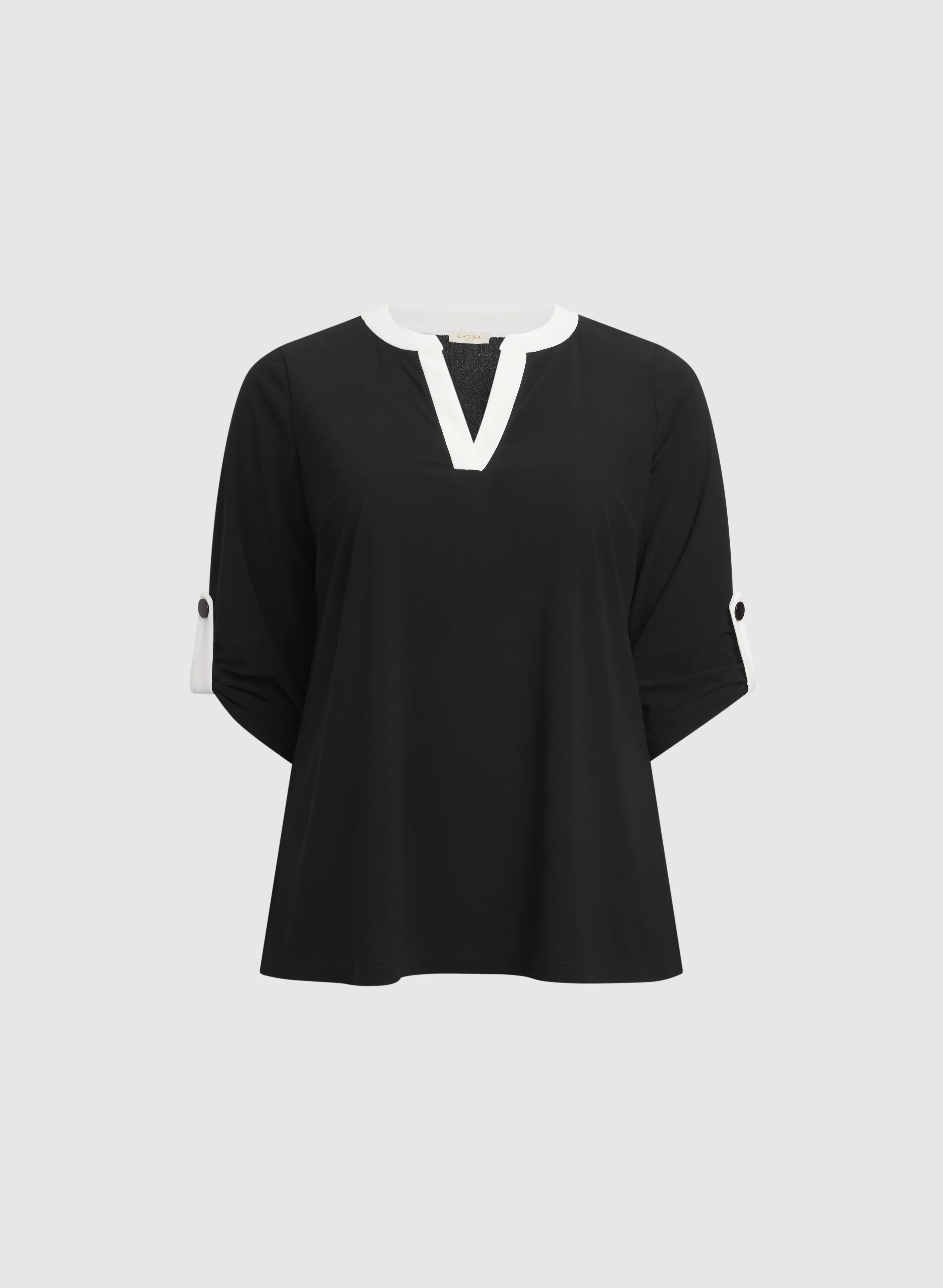 Contrast Trim Top - Image 6