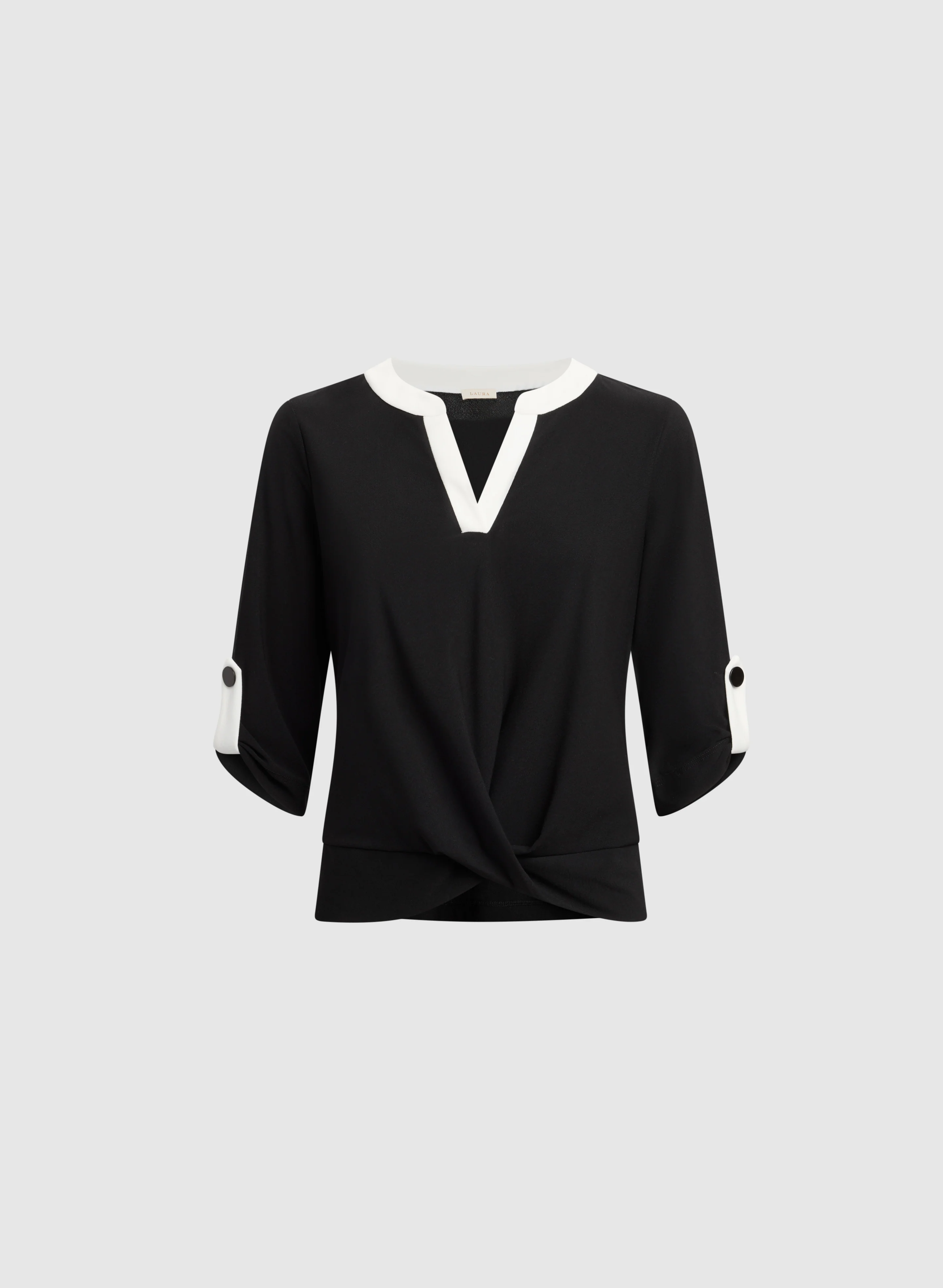 Contrast Trim Top - Image 6