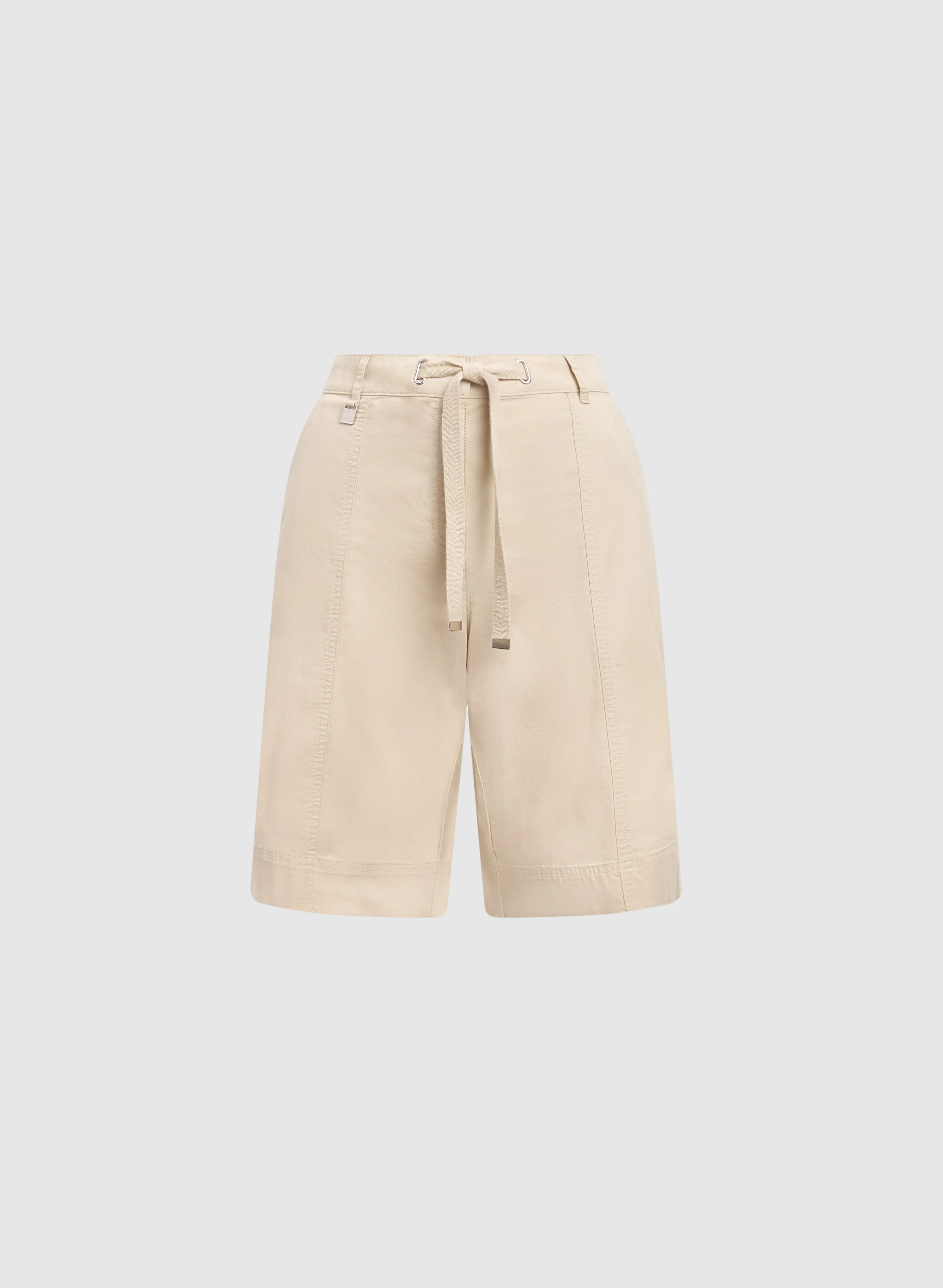 Cotton-Blend Drawstring Shorts - Image 6