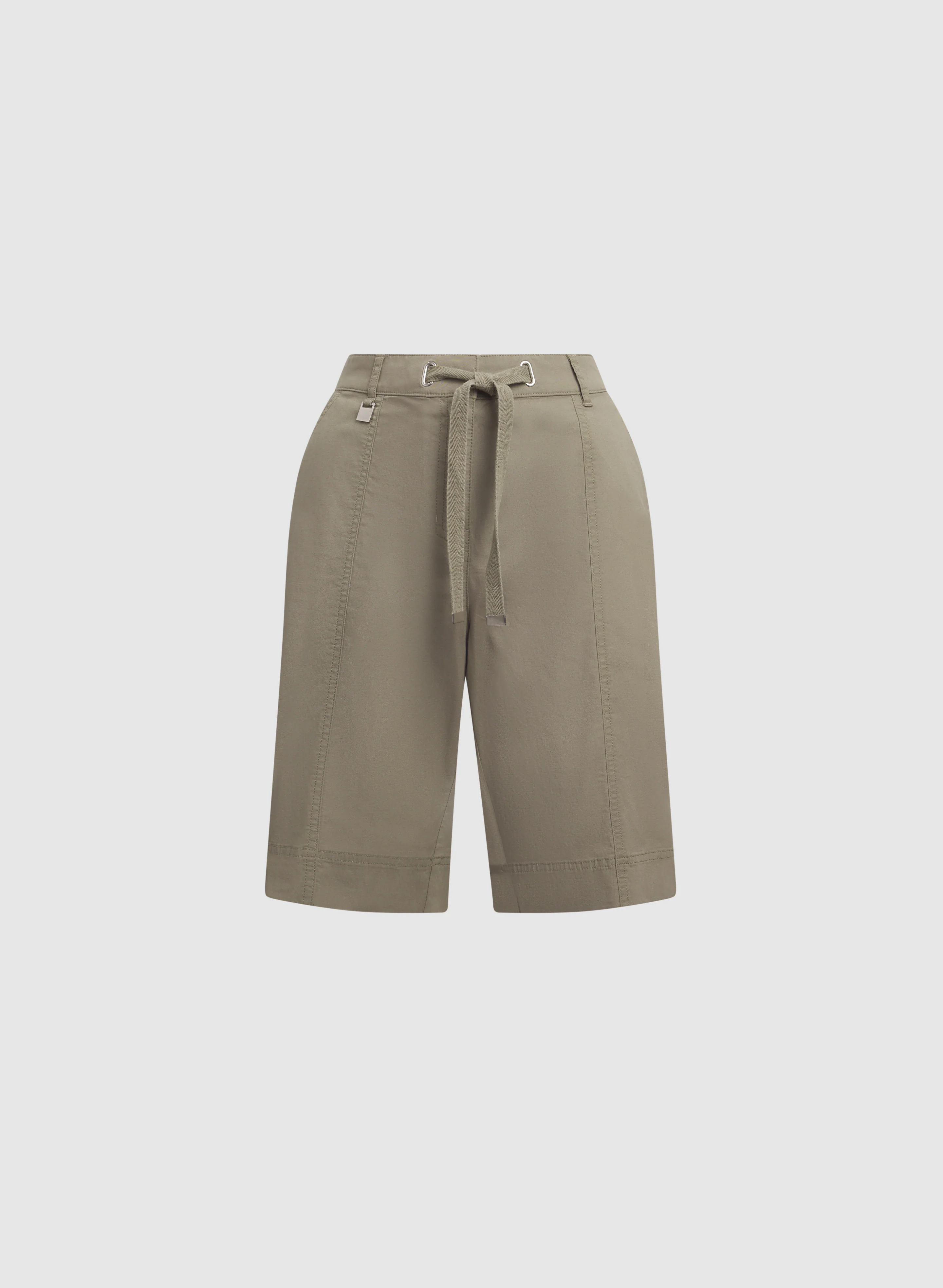 Cotton-Blend Drawstring Shorts - Image 6