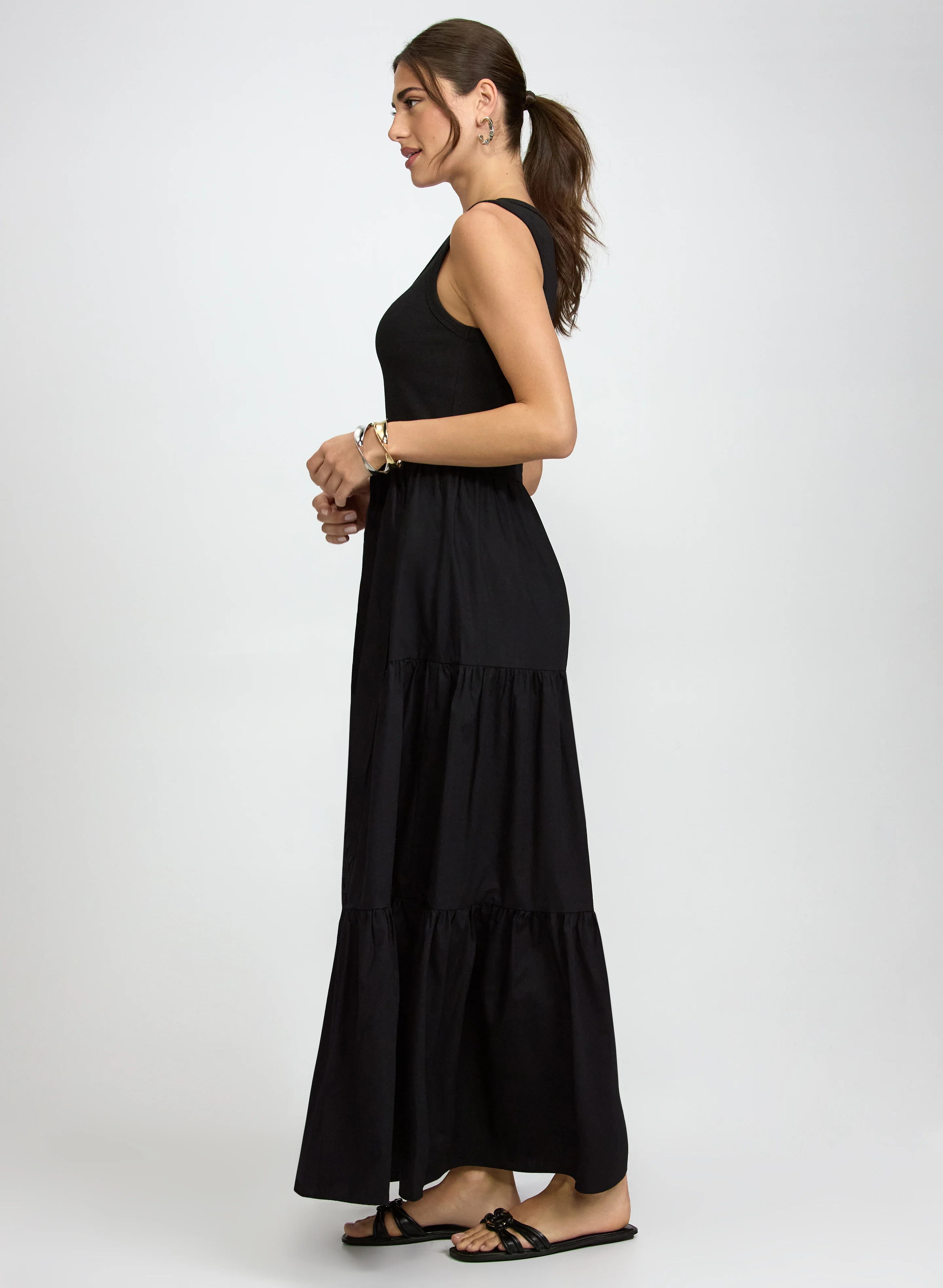 Cotton Maxi Dress - Image 2