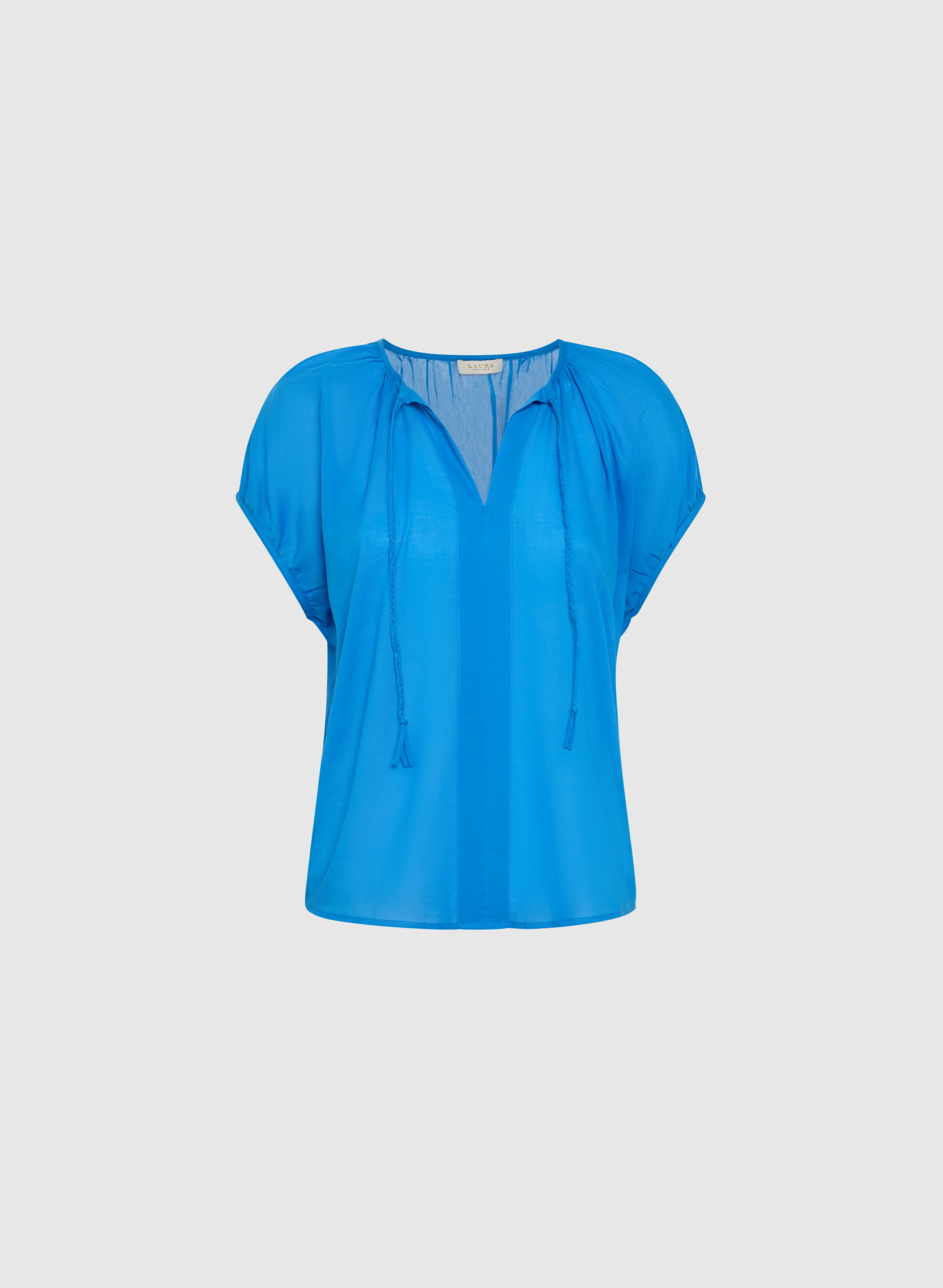 Cotton Puff Sleeve Blouse - Image 6