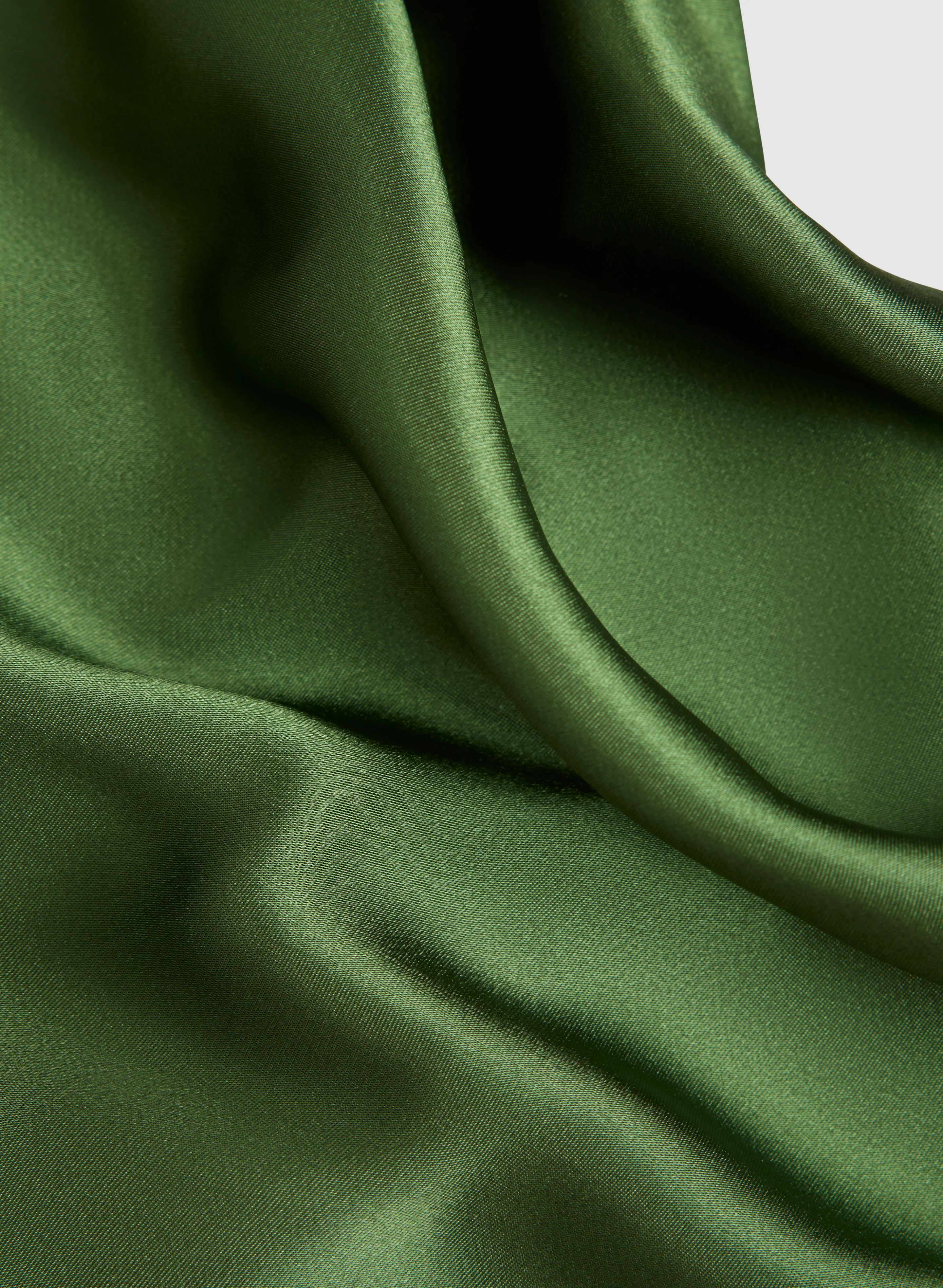 Cowl Neck Satin Dress - Image 8