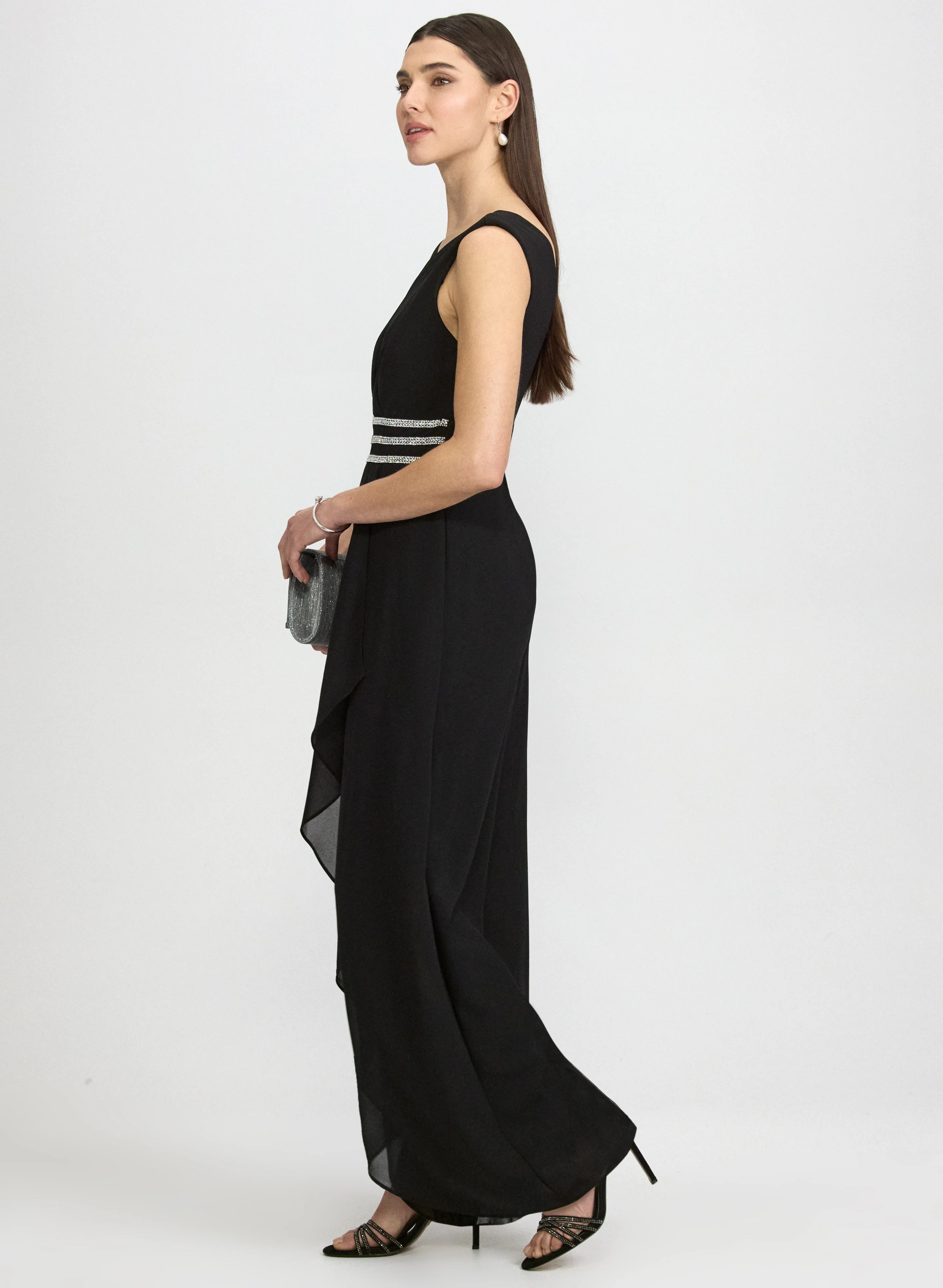 Crepe & Chiffon Jumpsuit - Image 3
