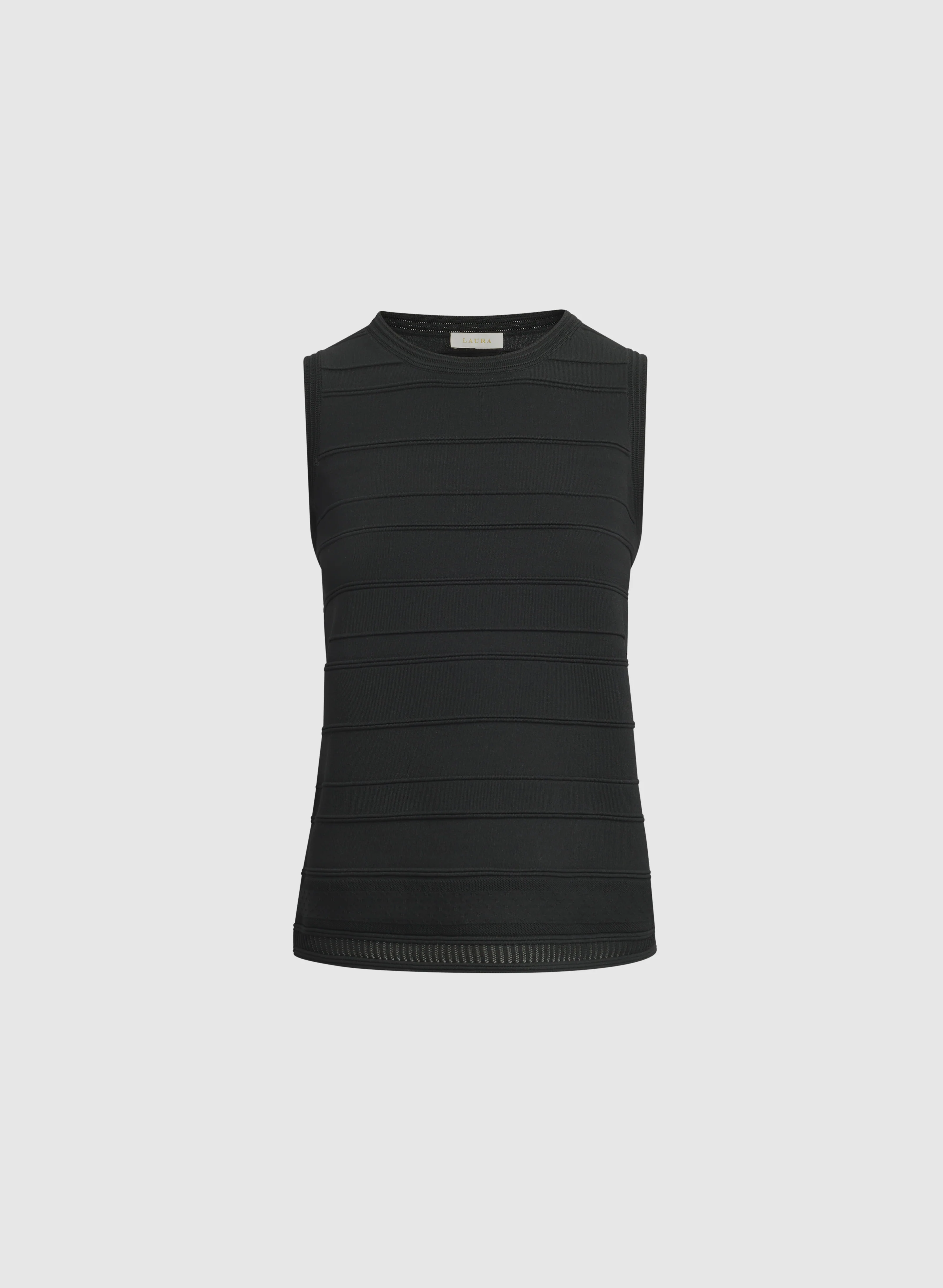 Crew Neck Sleeveless Knit - Image 6
