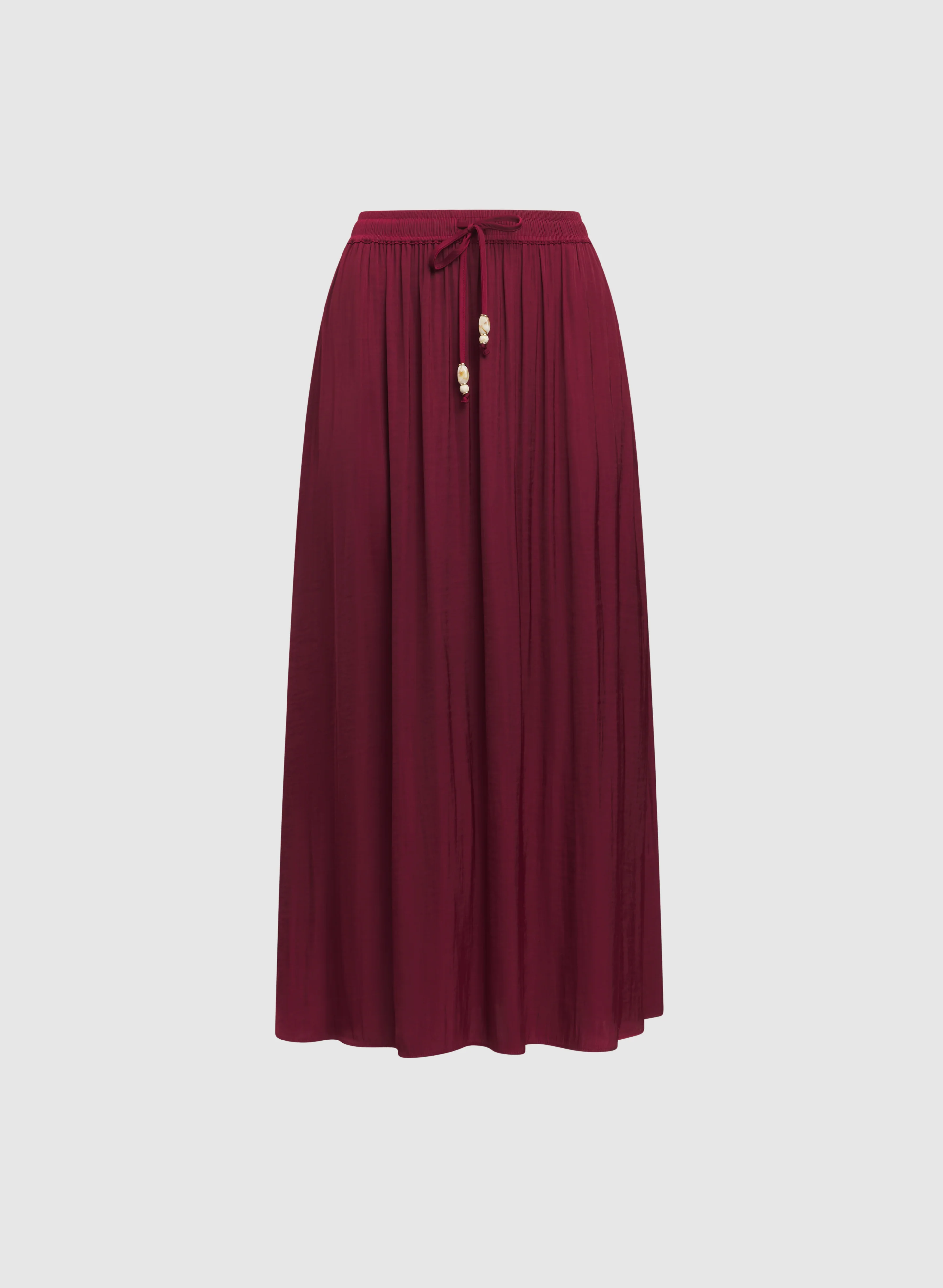 Crinkle Pull-On Maxi Skirt - Image 6