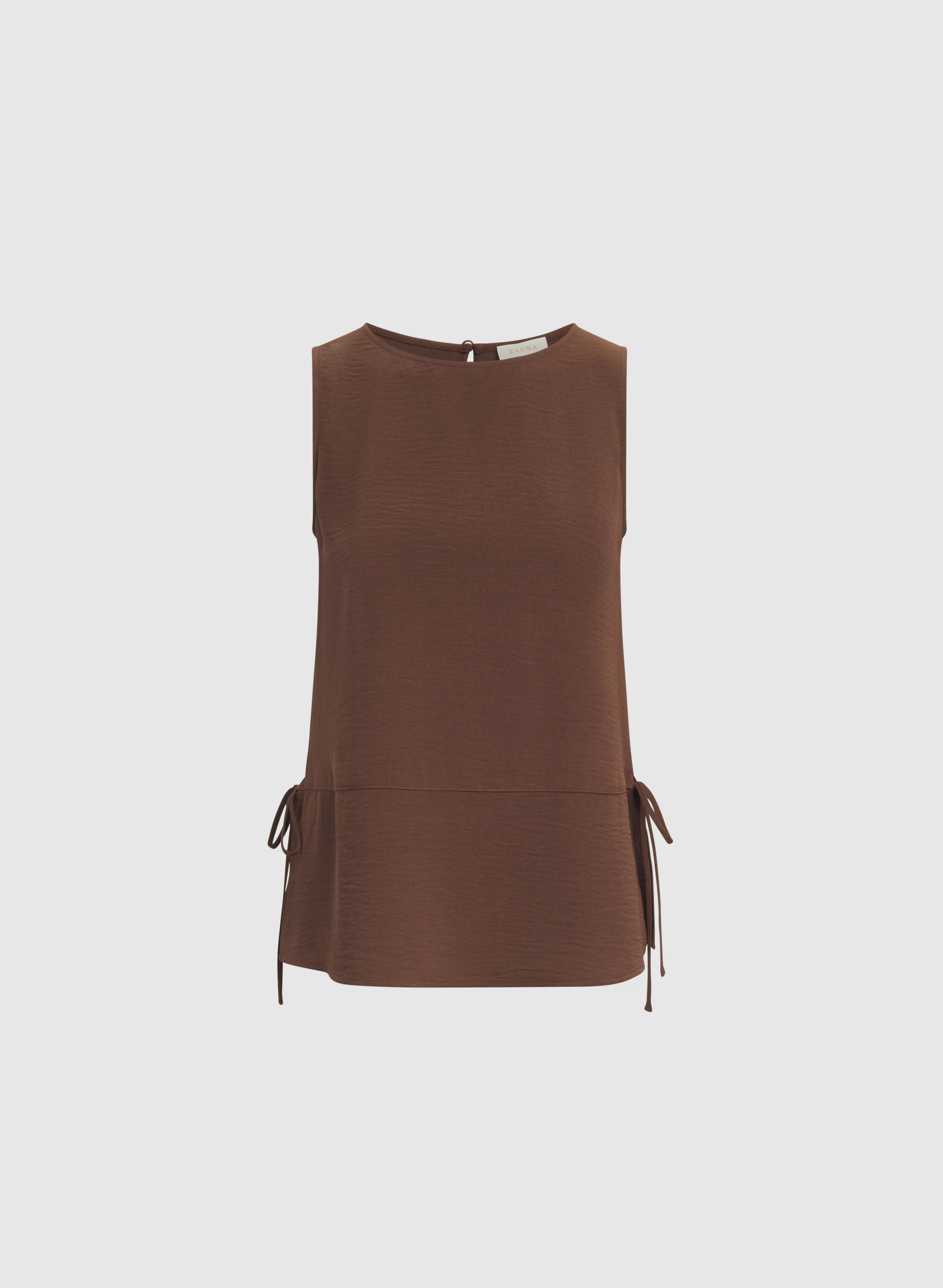 Crinkle Sleeveless Blouse - Image 6