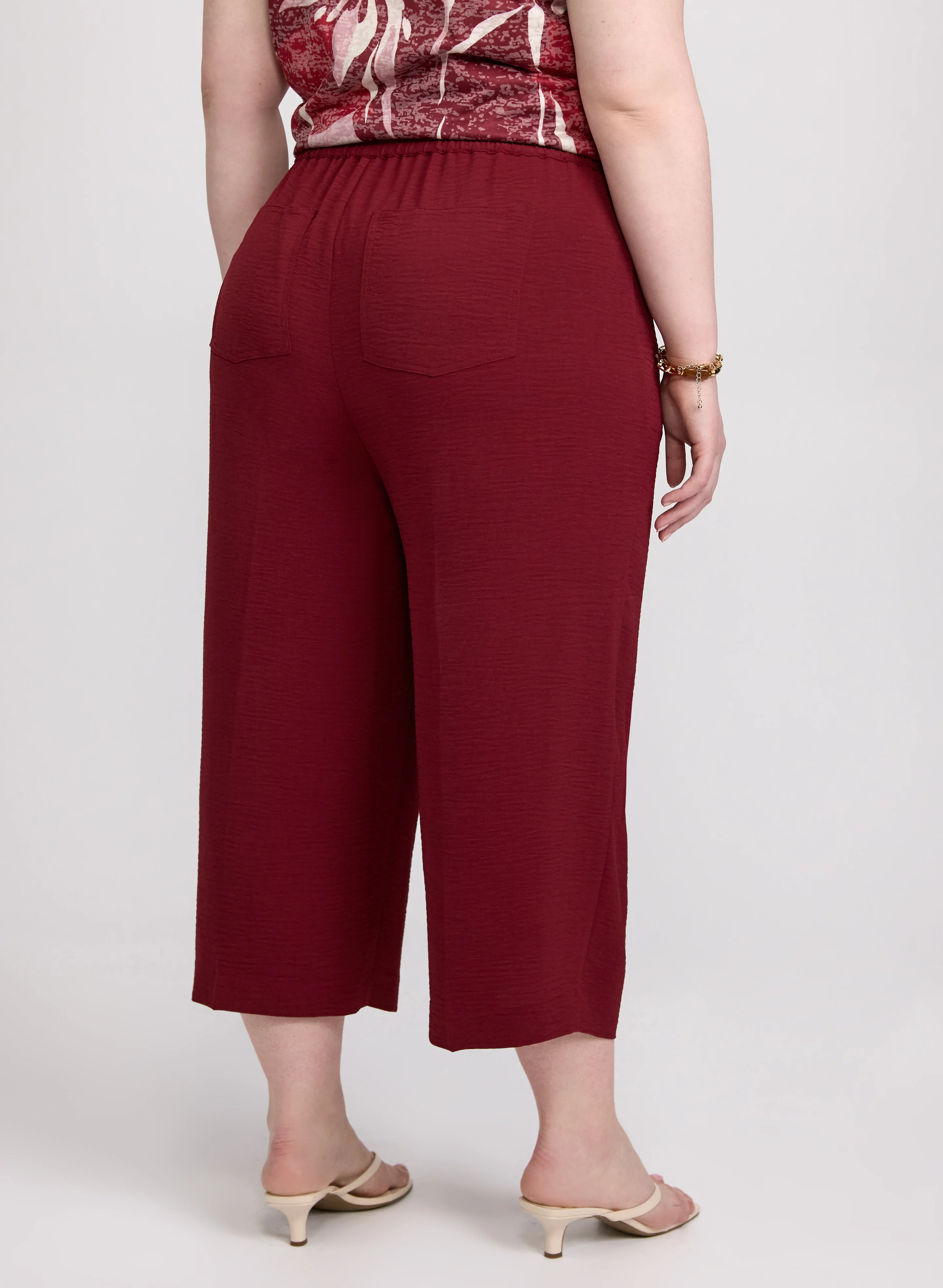 Crinkle Wide-Leg Pants - Image 4