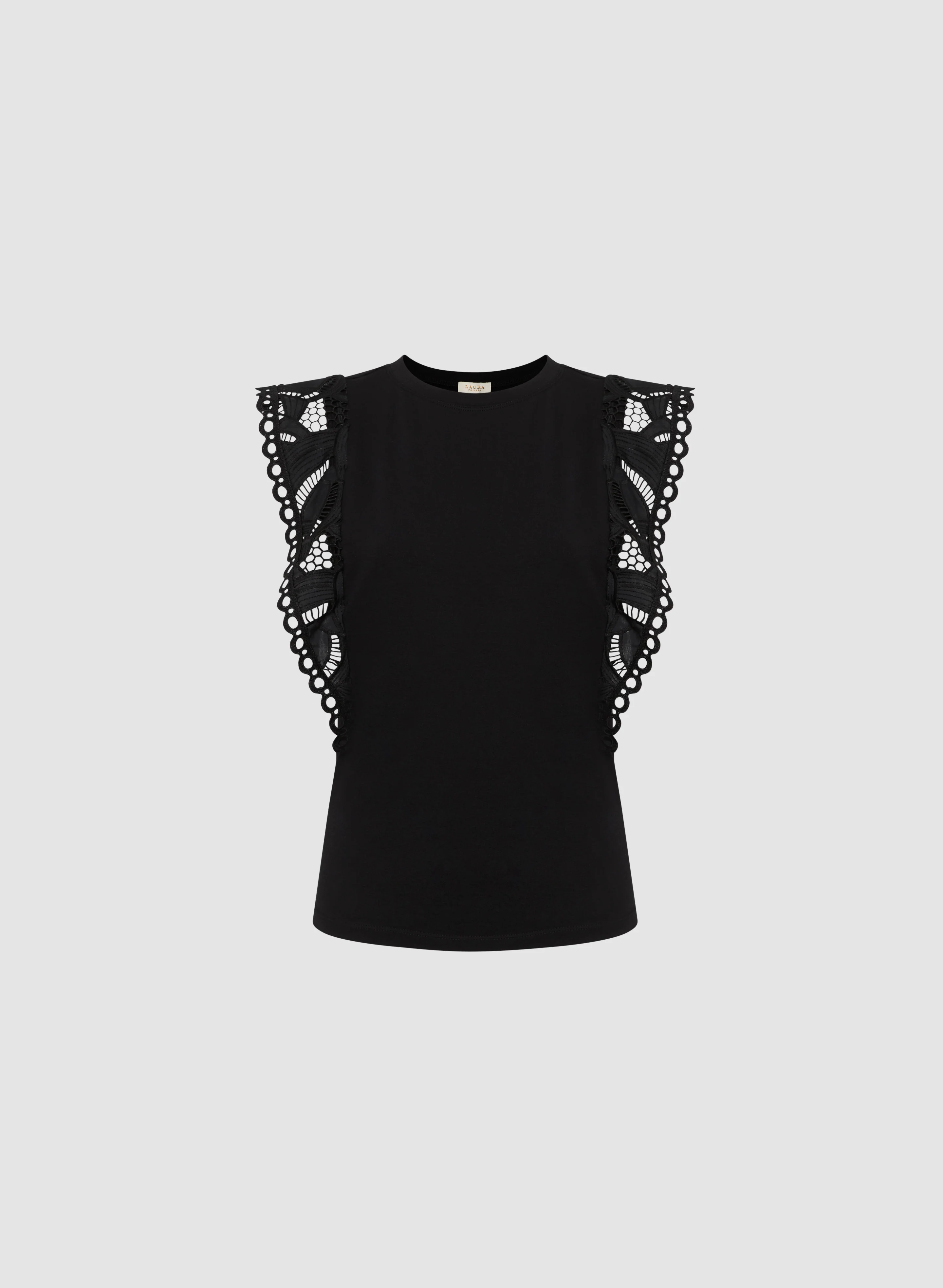 Crochet Cap Sleeve Top - Image 6