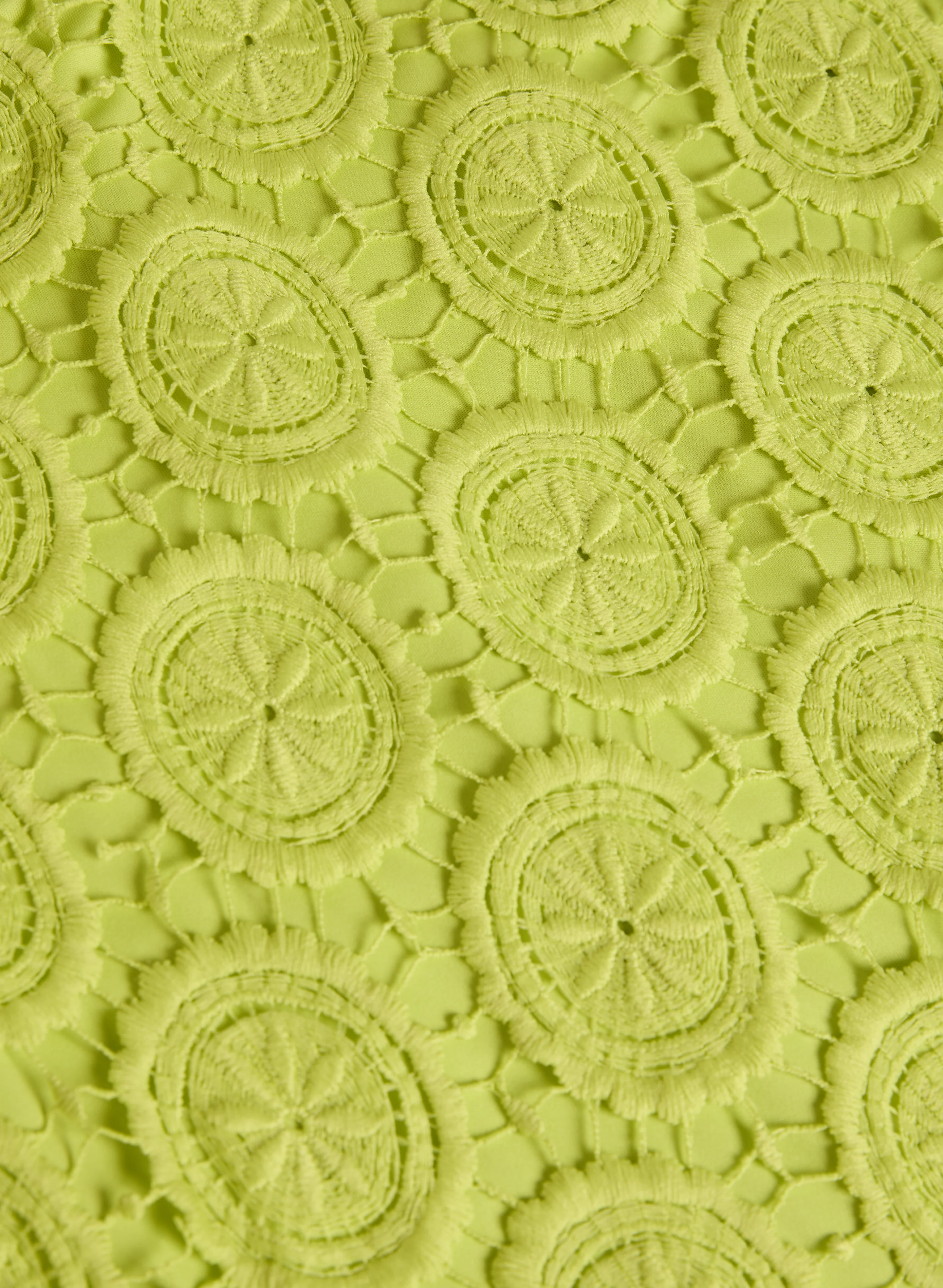 Sleeveless Crochet Dress - Image 7