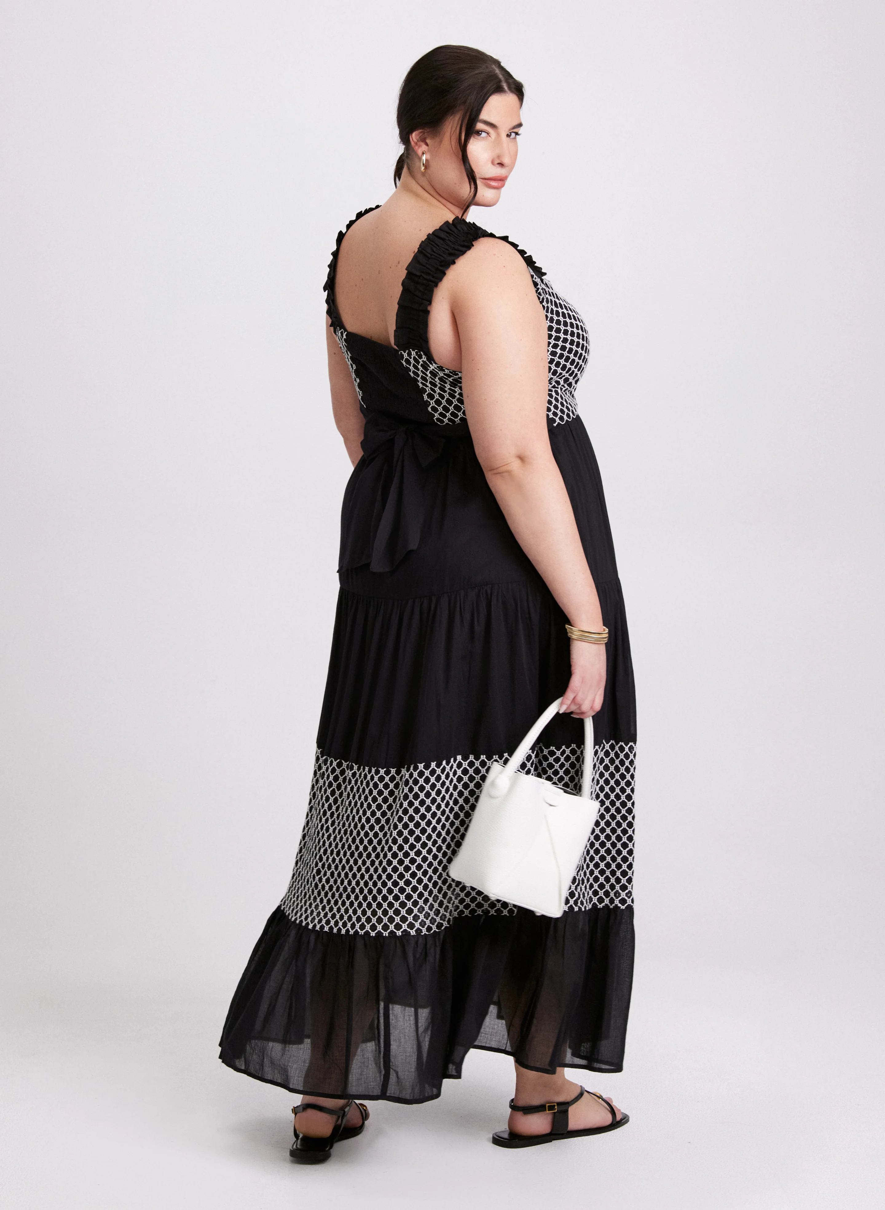 Crochet Maxi Dress - Image 3
