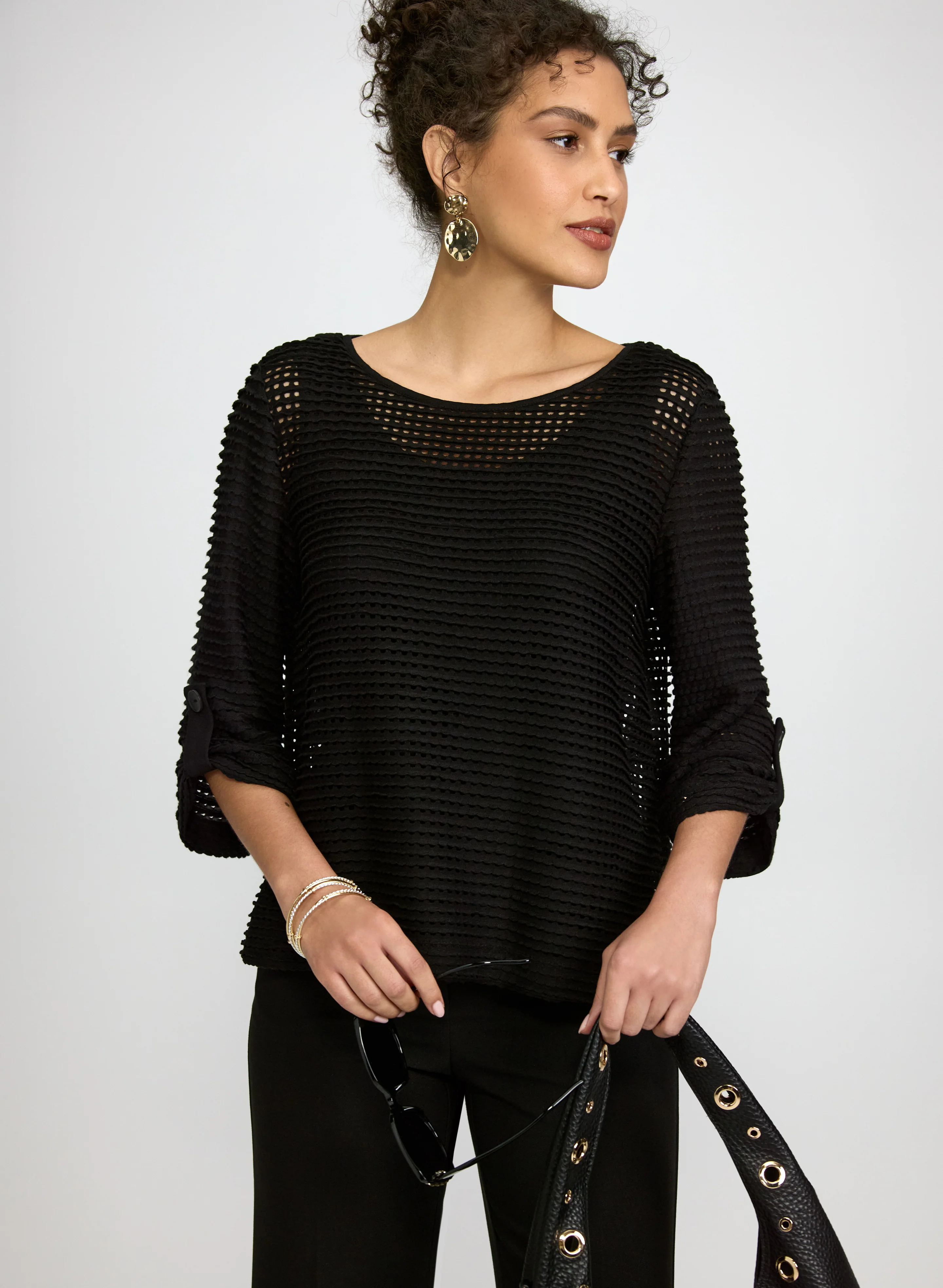 Crochet Pullover Top