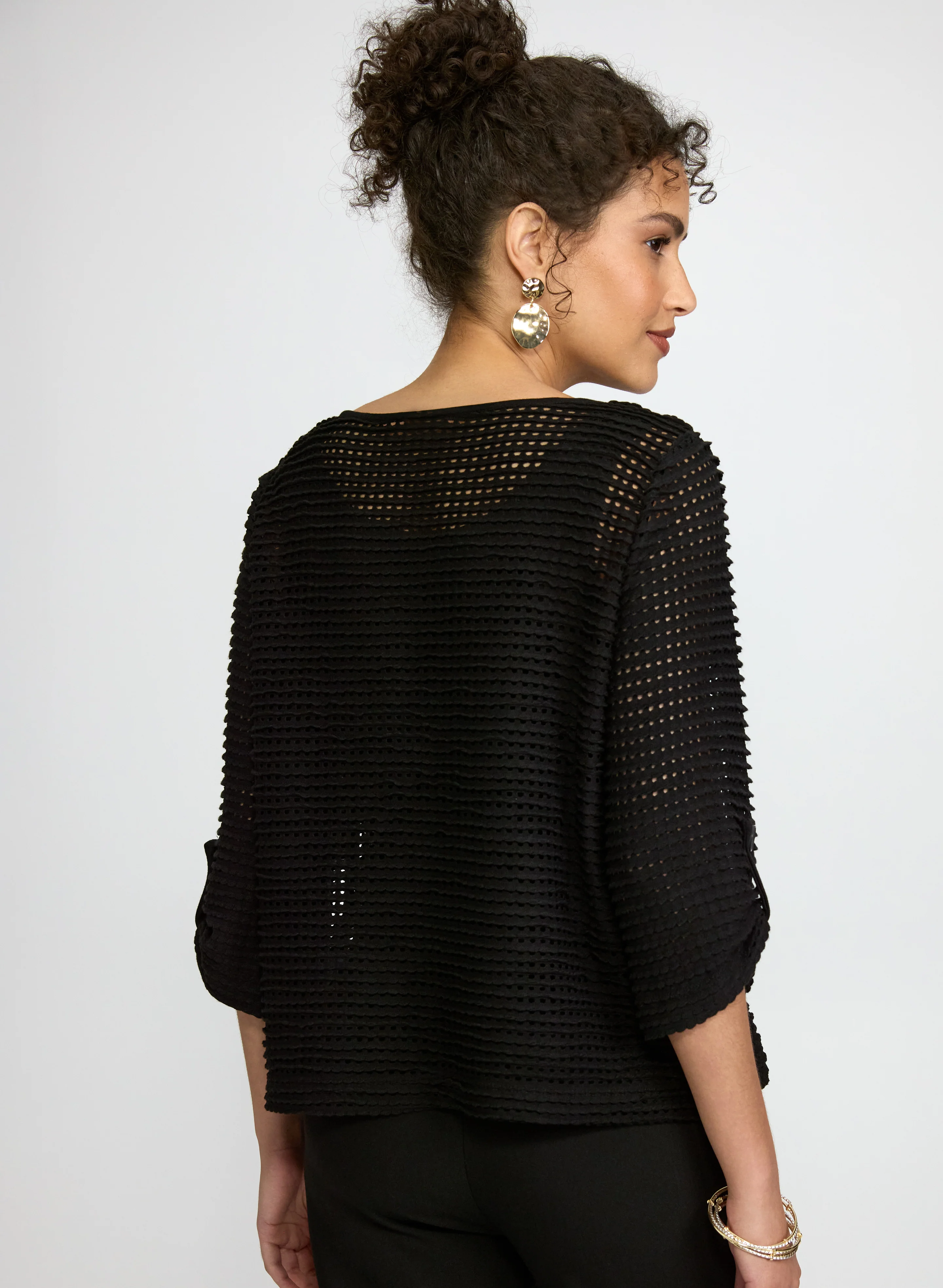 Crochet Pullover Top - Image 4