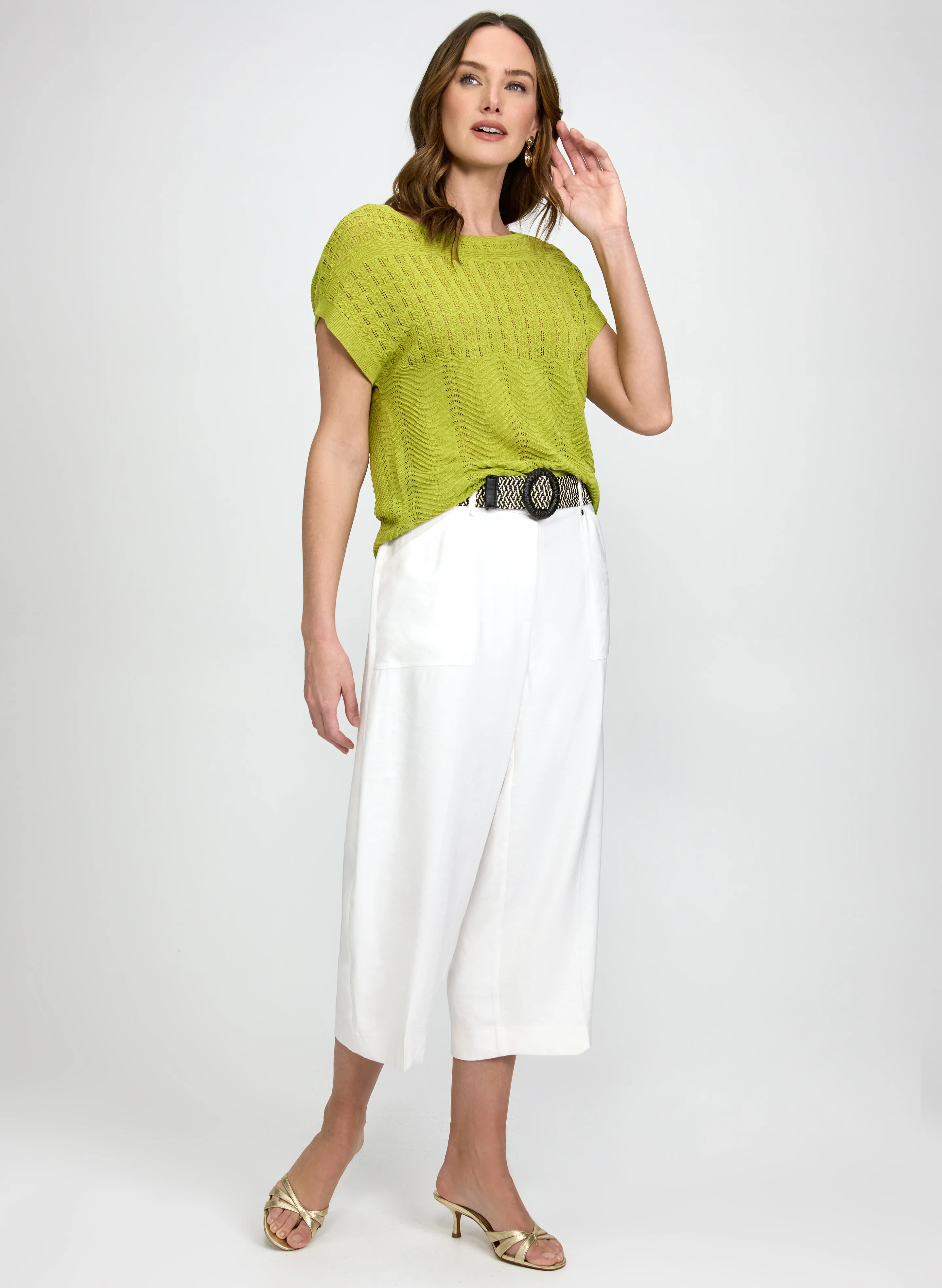 Crochet Stitch Pullover - Image 7