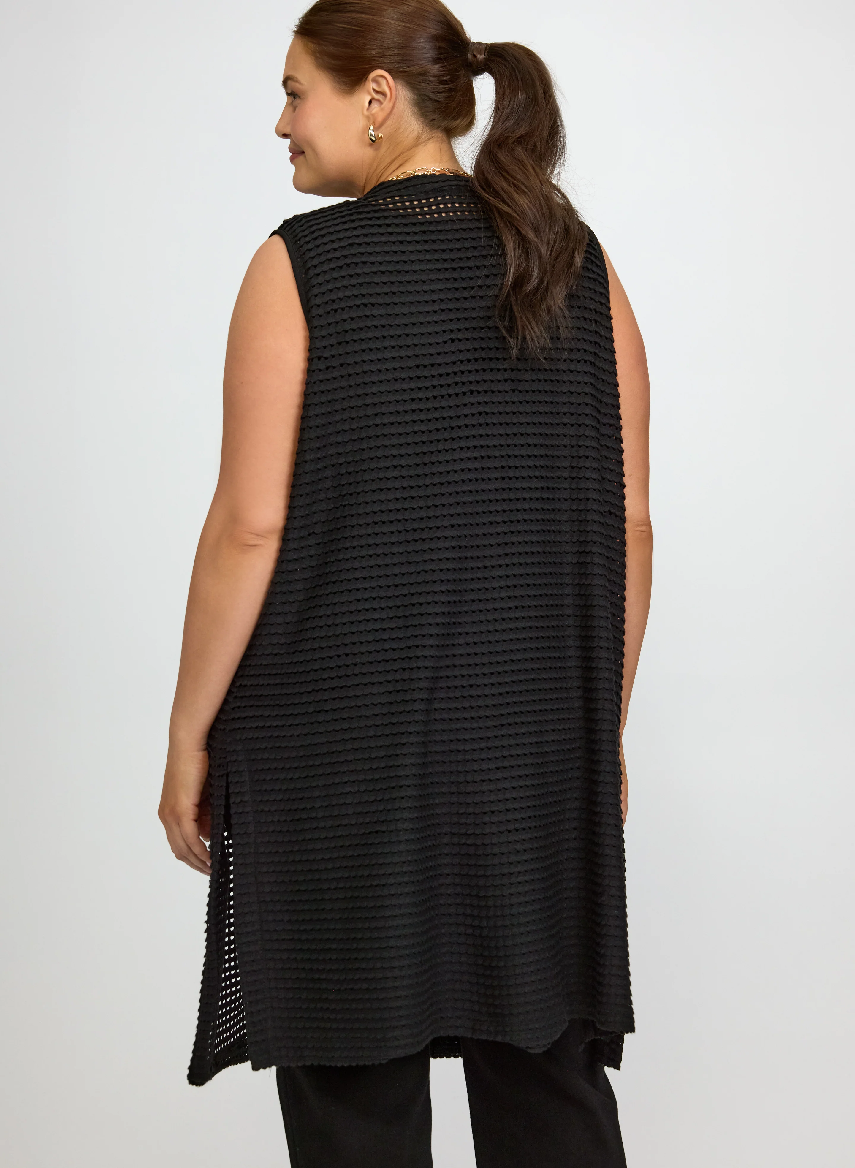 Crochet Sweater Vest - Image 4