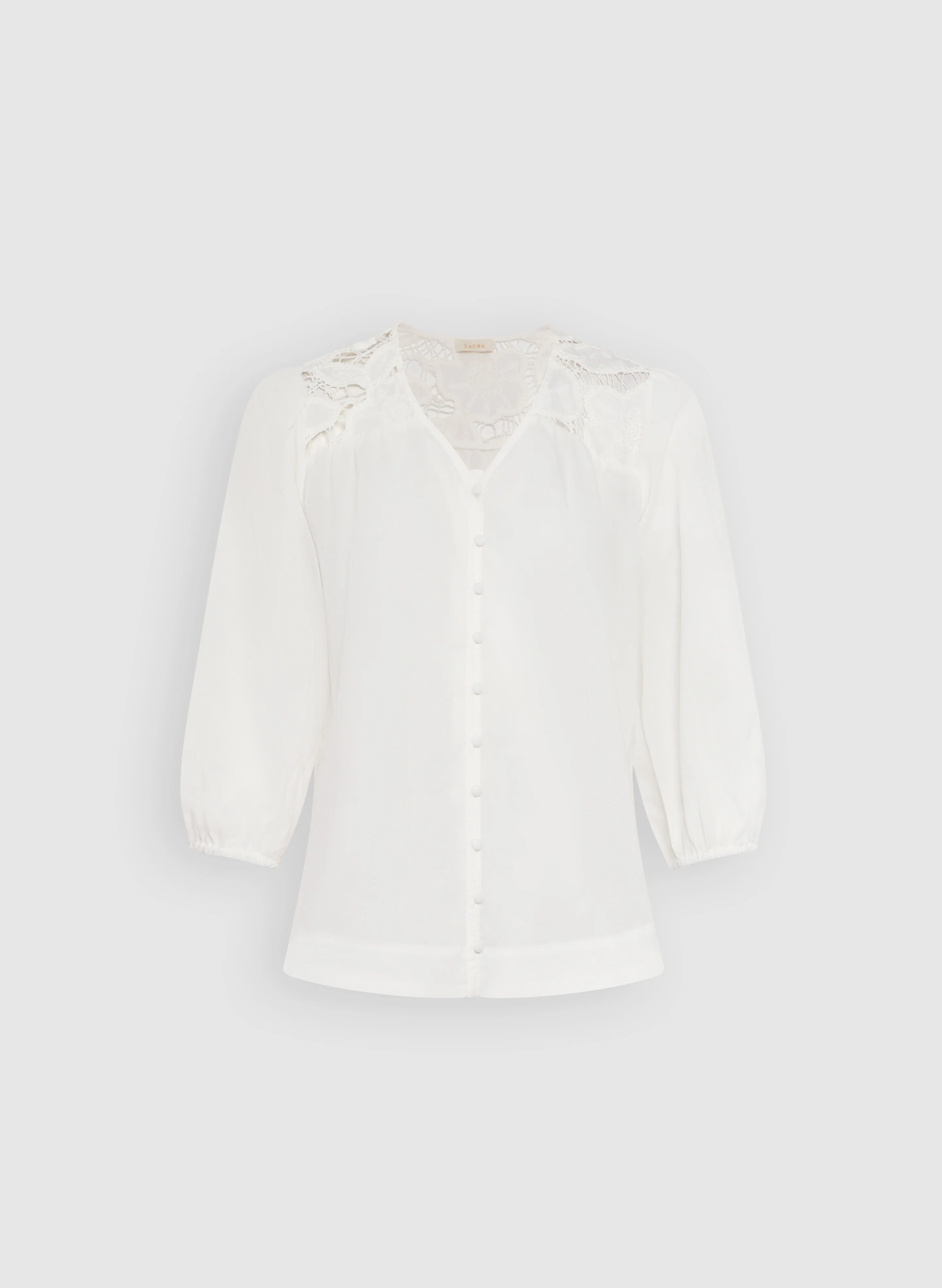 Crochet Detail Blouse - Image 6