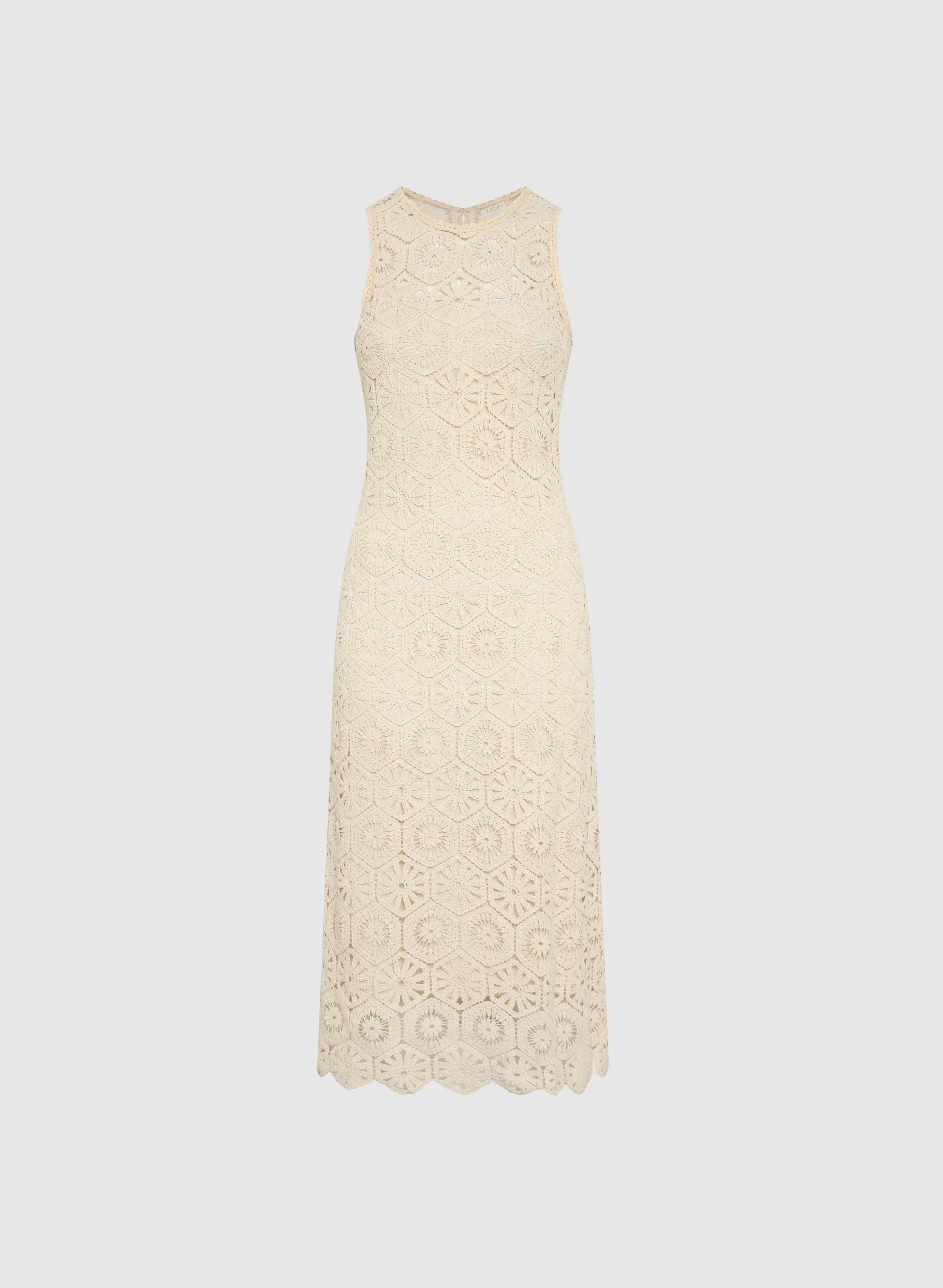 Crochet Trim Dress - Image 7