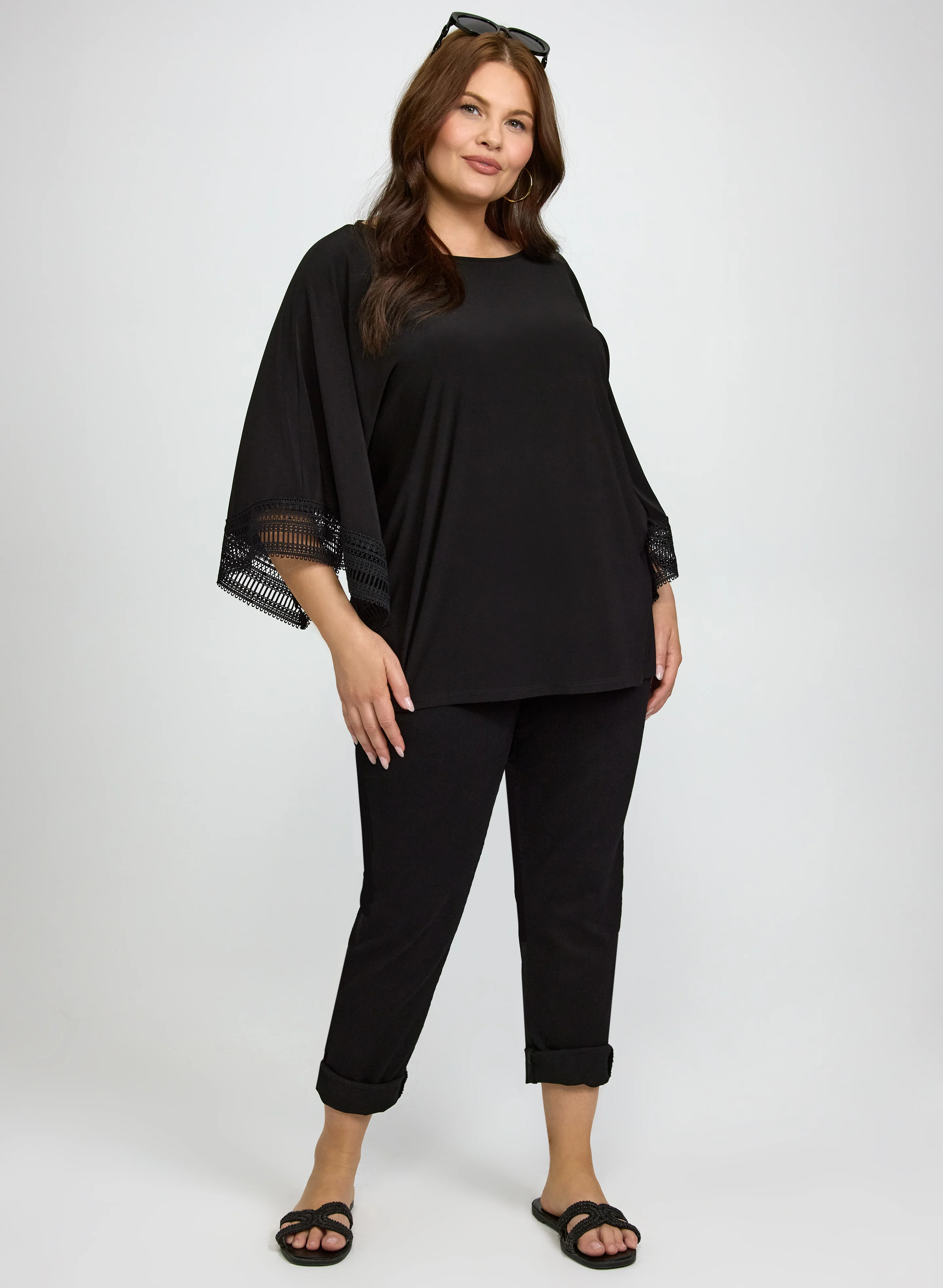 Crochet Trim Top - Image 3