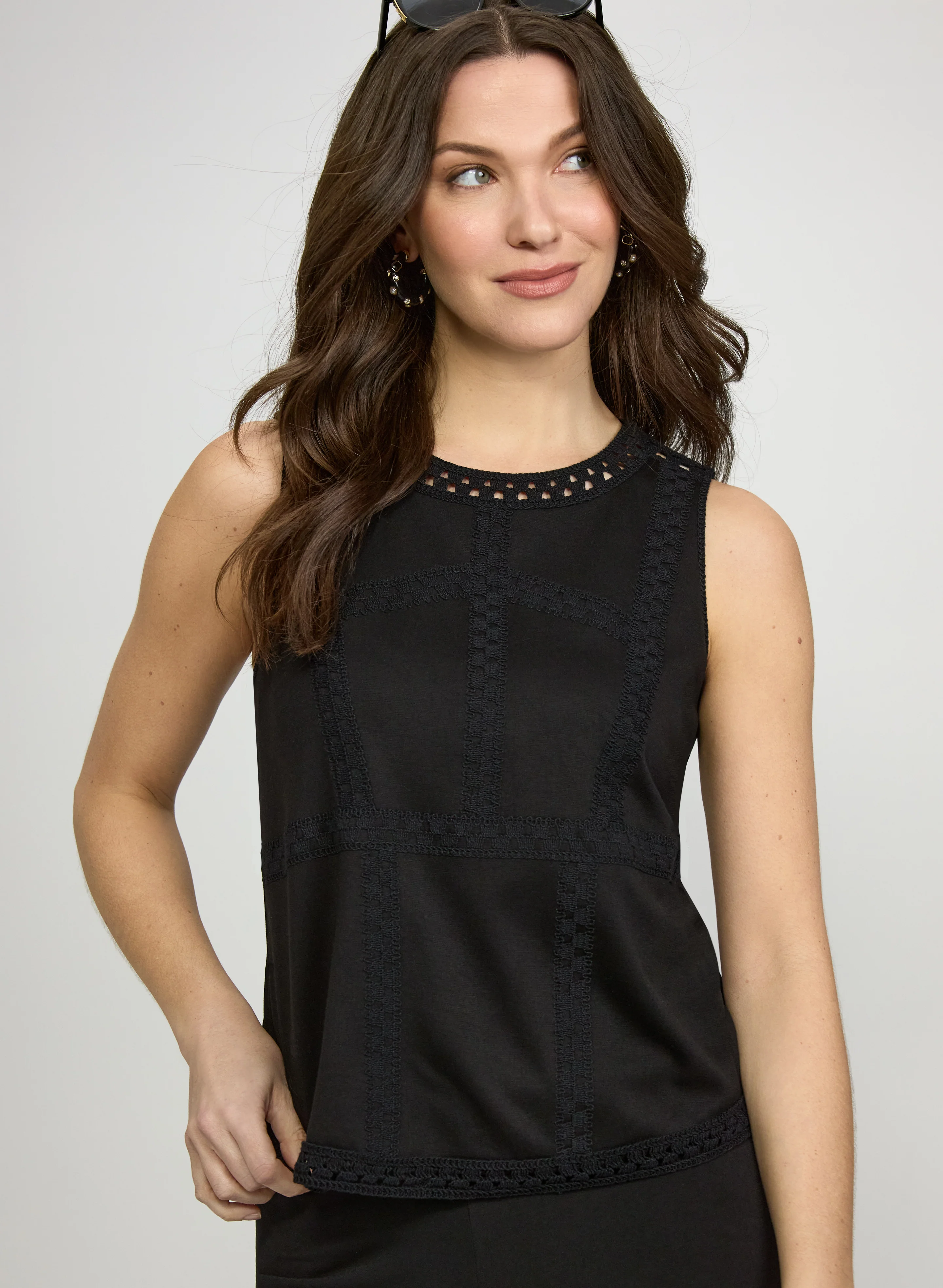 Crochet Trim Top