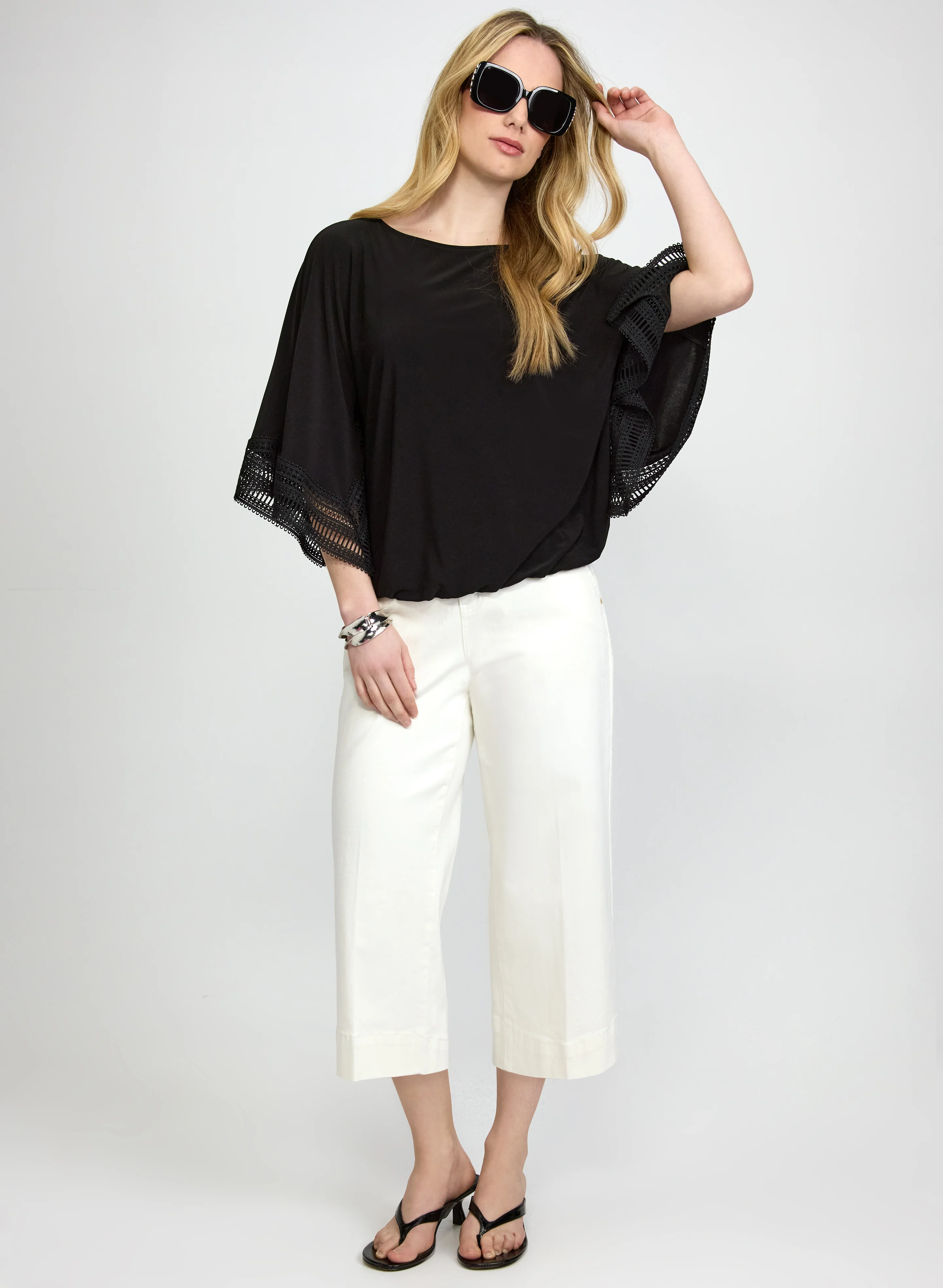Crochet Trim Top - Image 3