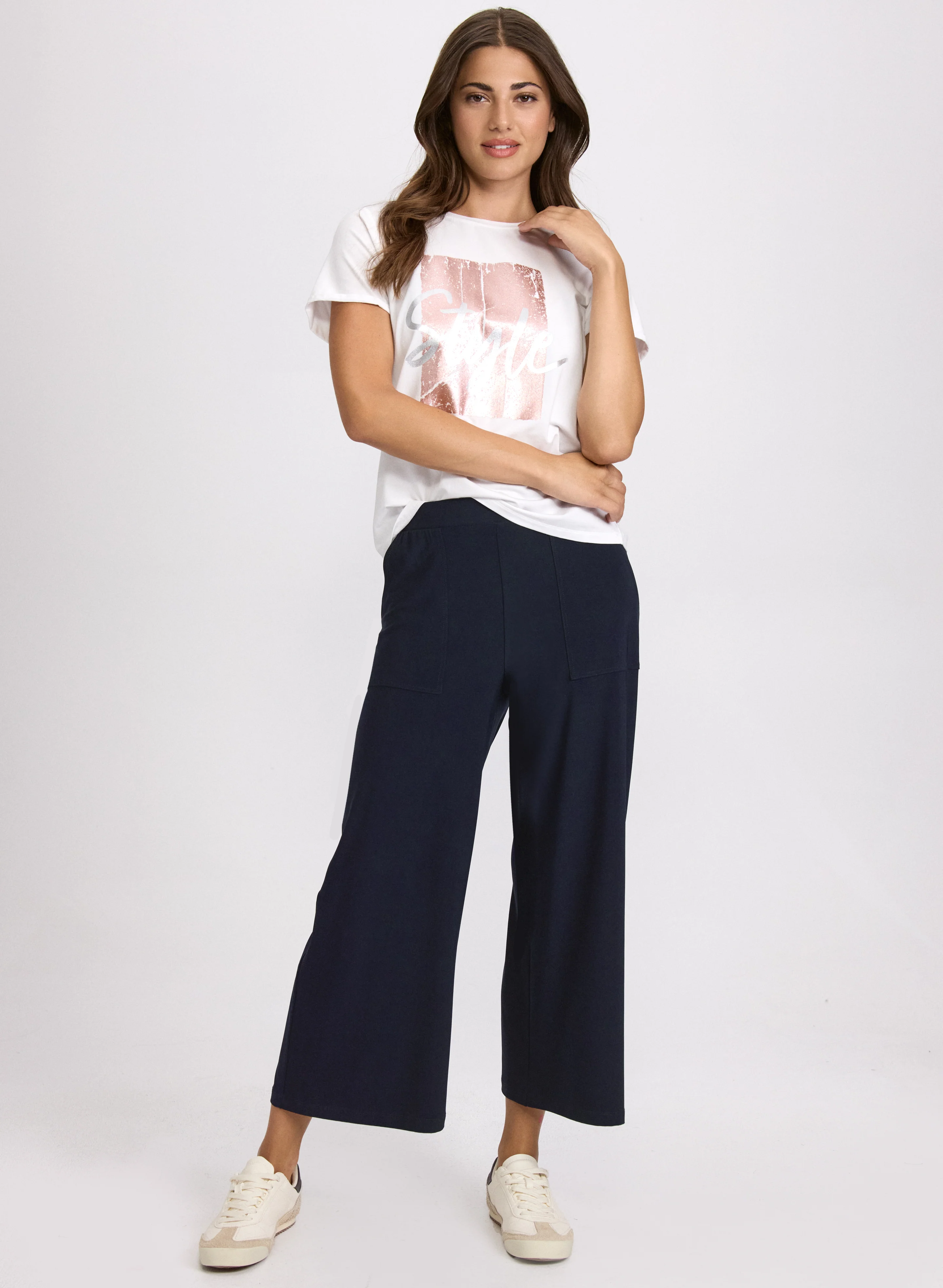 Compli K - Cropped Pull-On Pants - Image 3