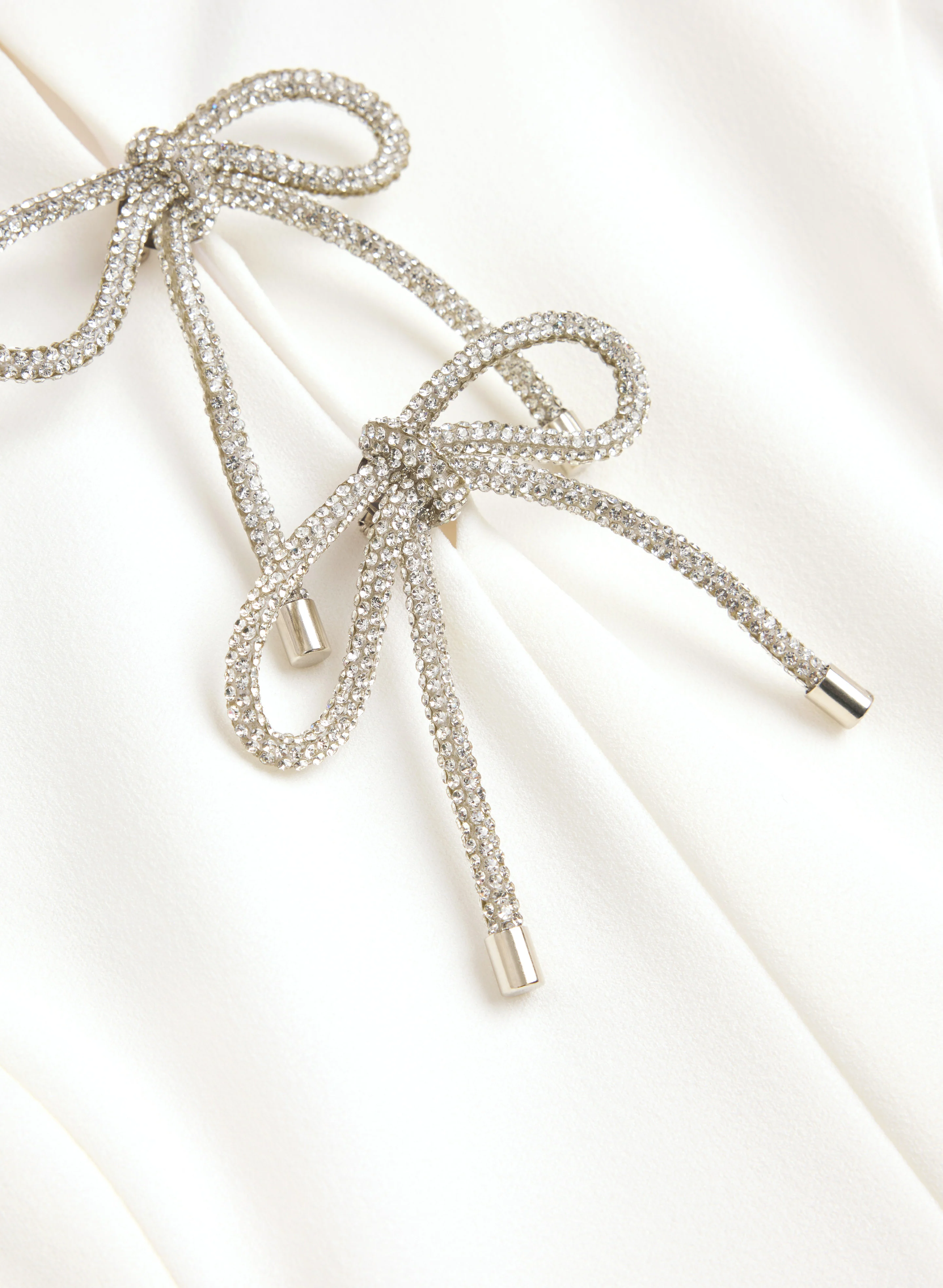 Crystal Bow Embellished Dress - Image 8