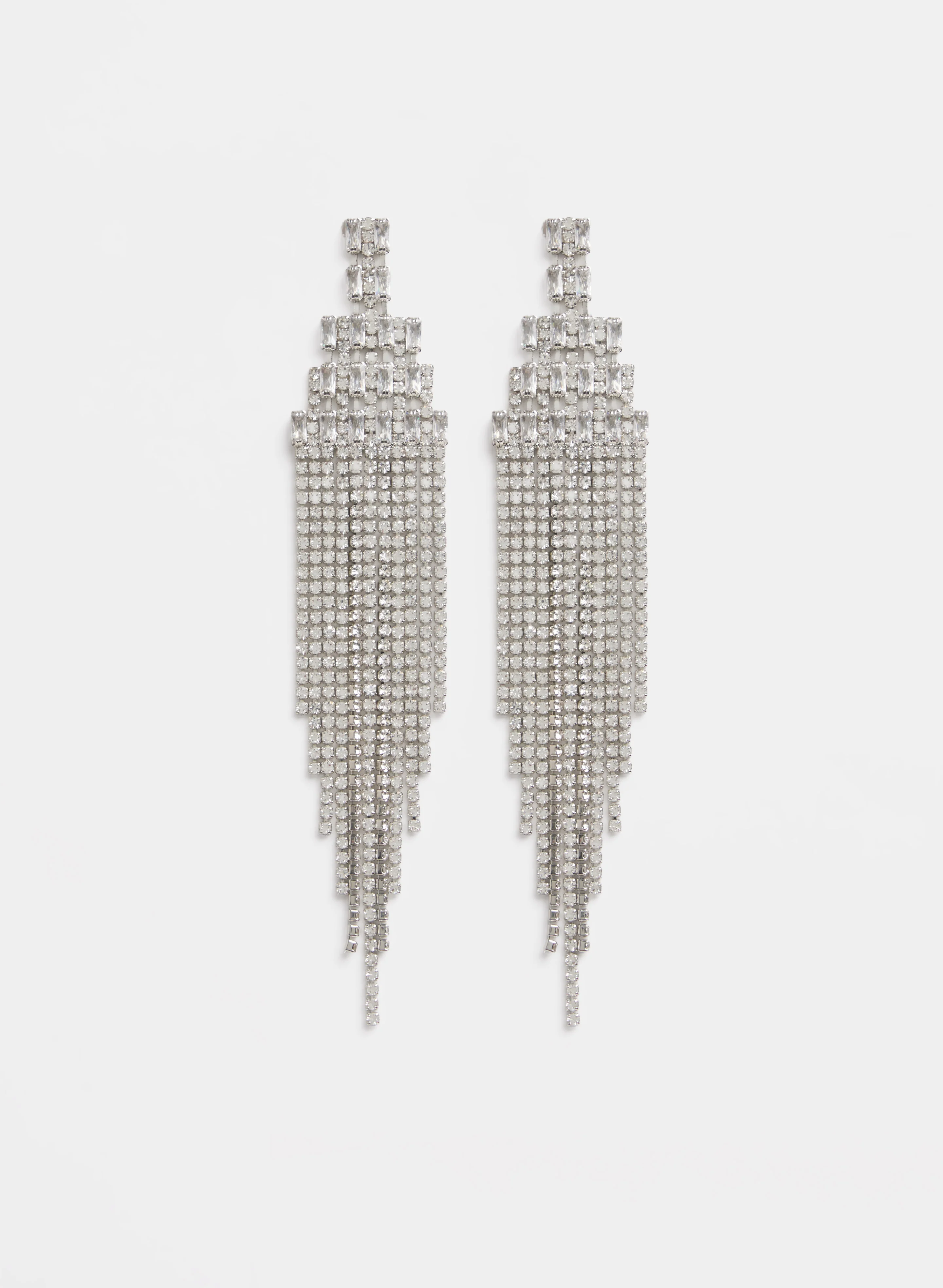 Crystal Cascade Earrings