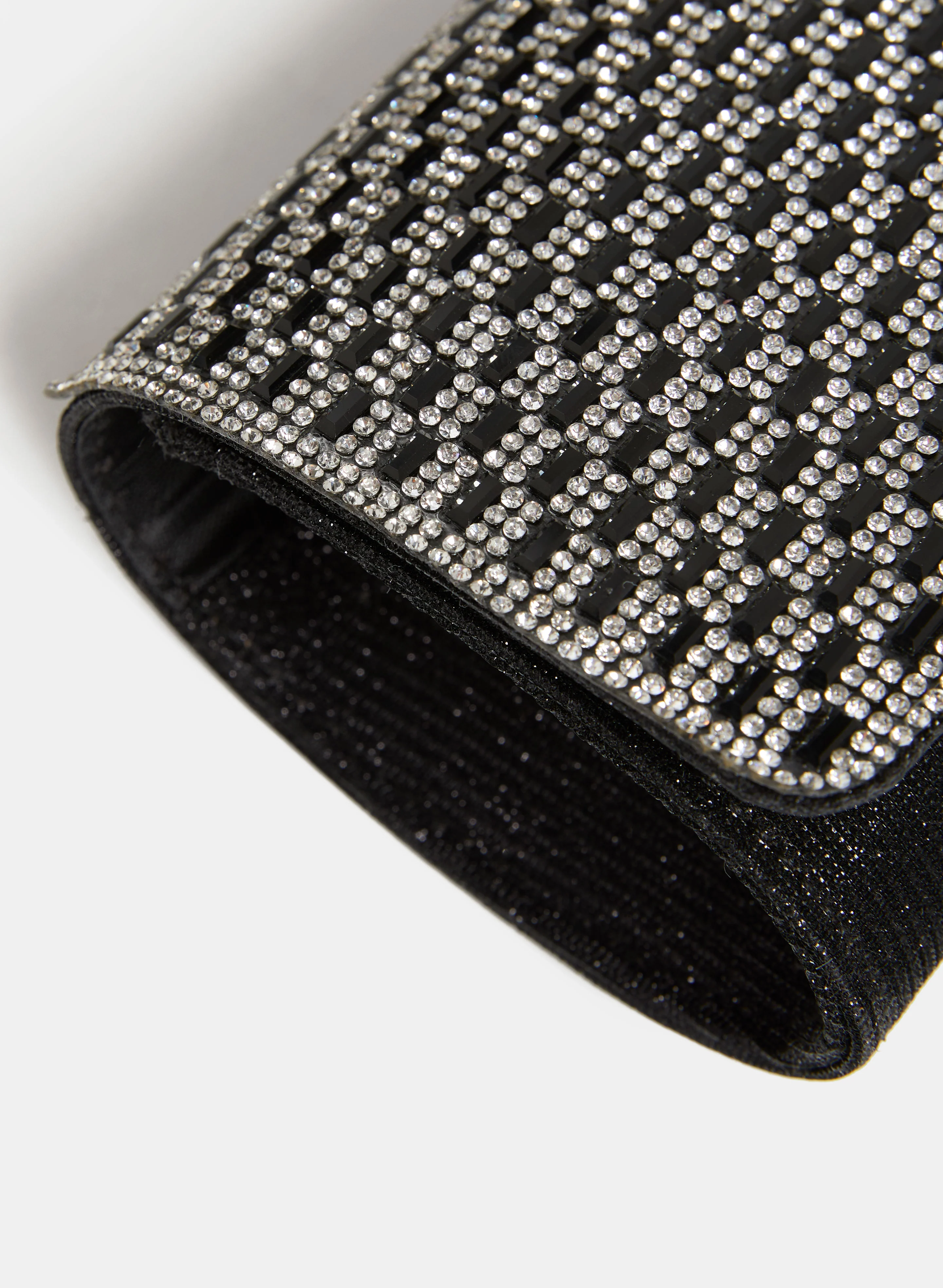 Crystal Detail Rectangular Clutch - Image 2