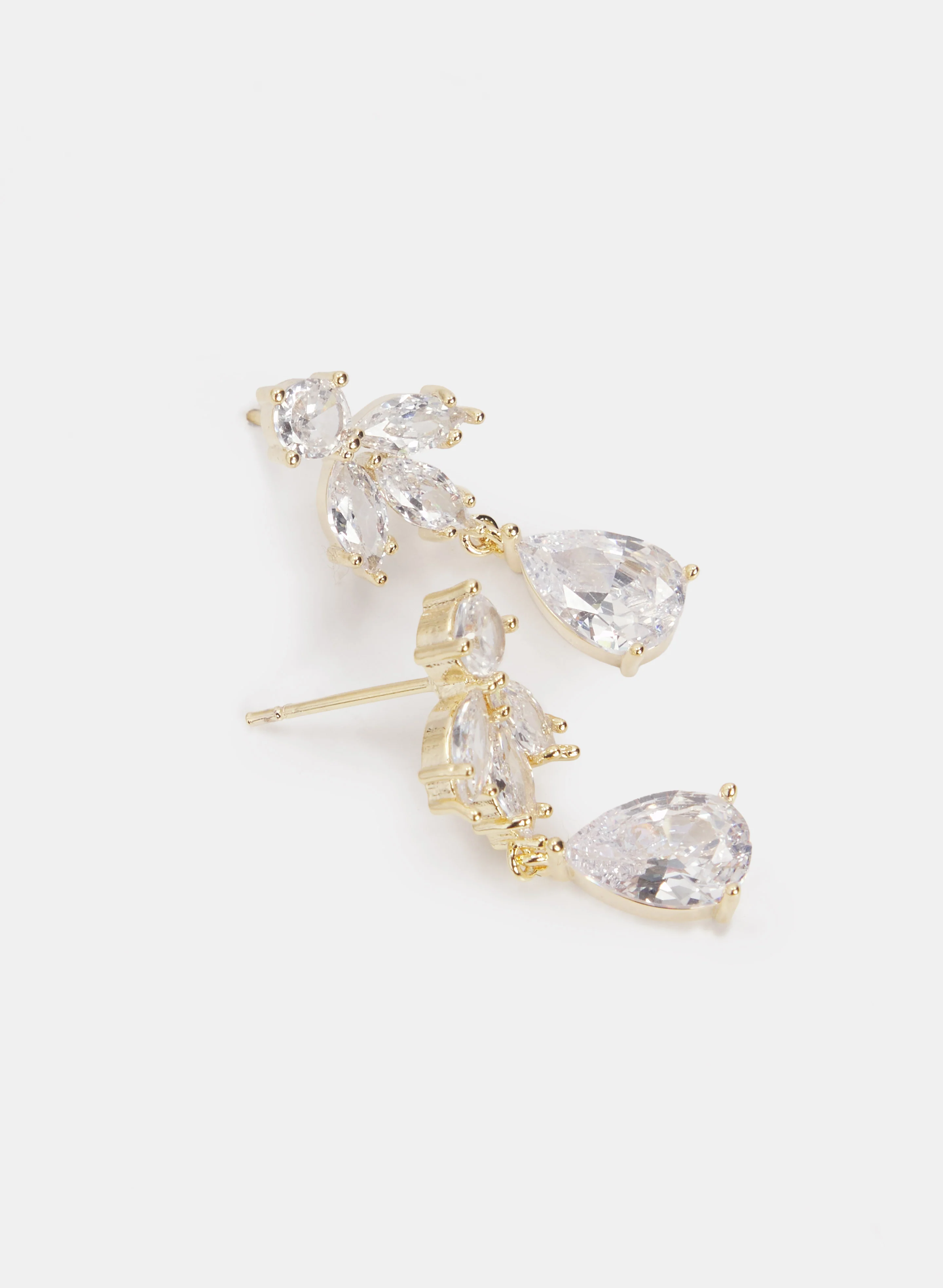 Crystal Drop Earrings - Image 2