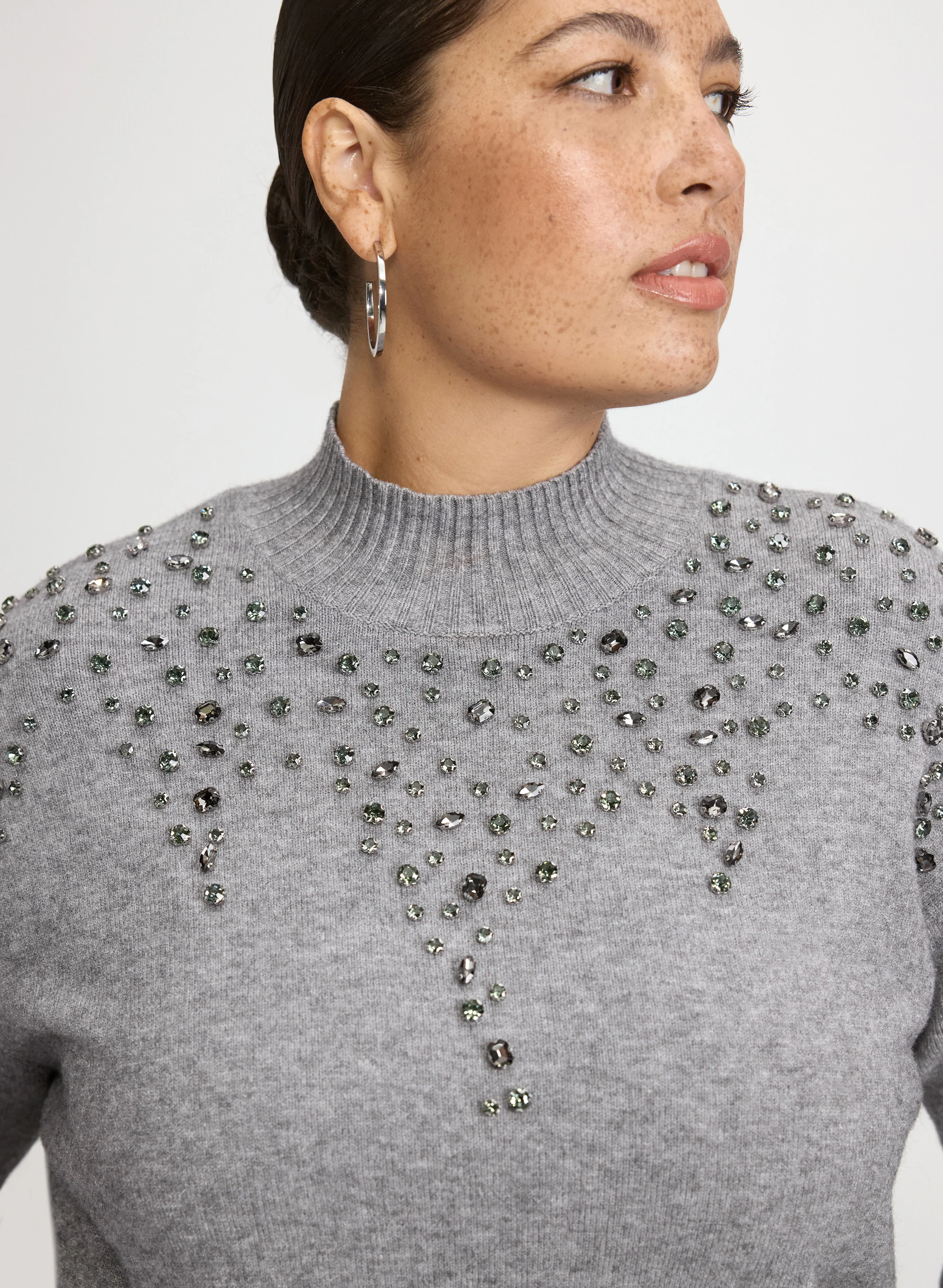 Crystal Embellished Sweater - Image 3