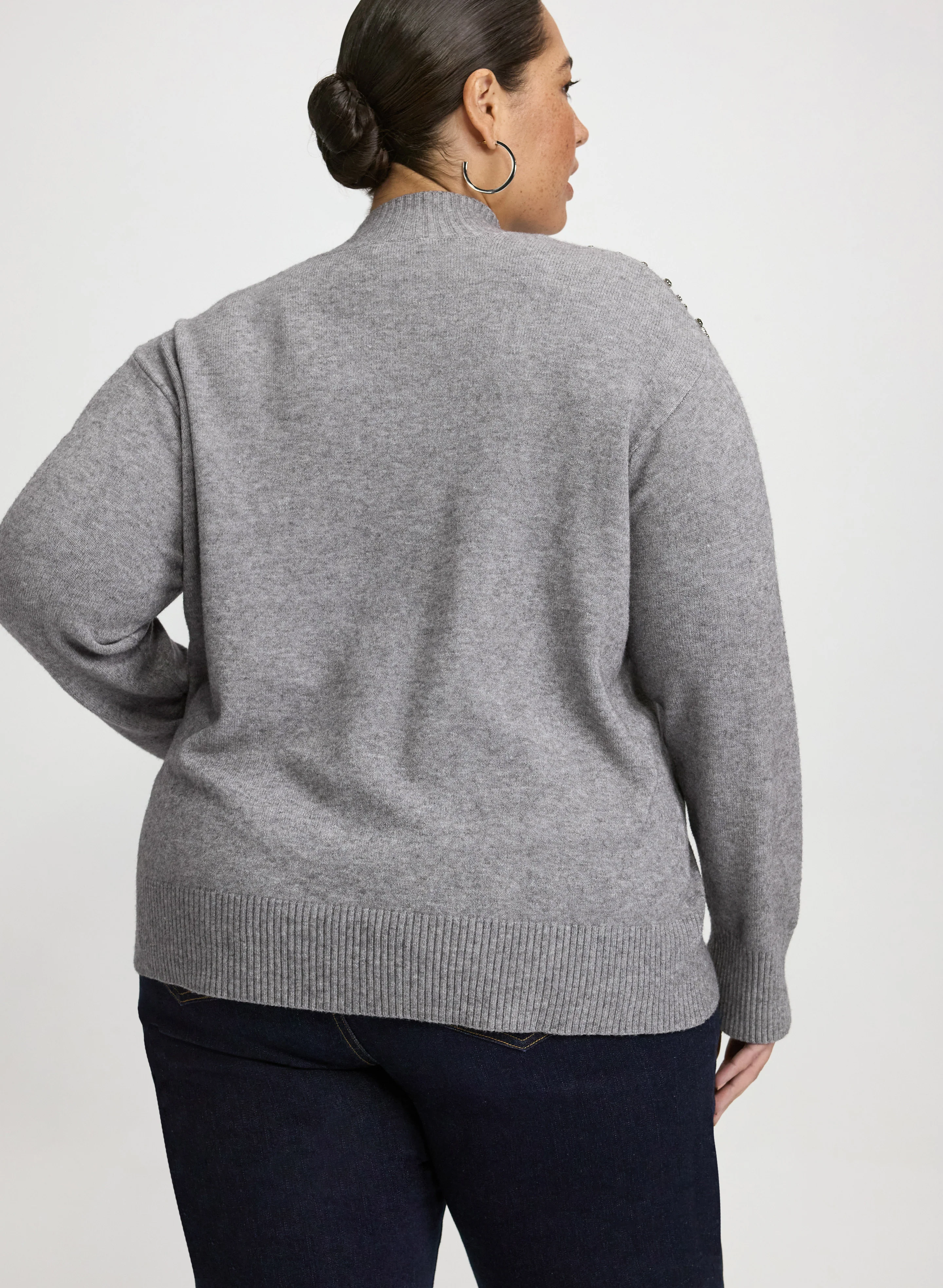 Crystal Embellished Sweater - Image 5